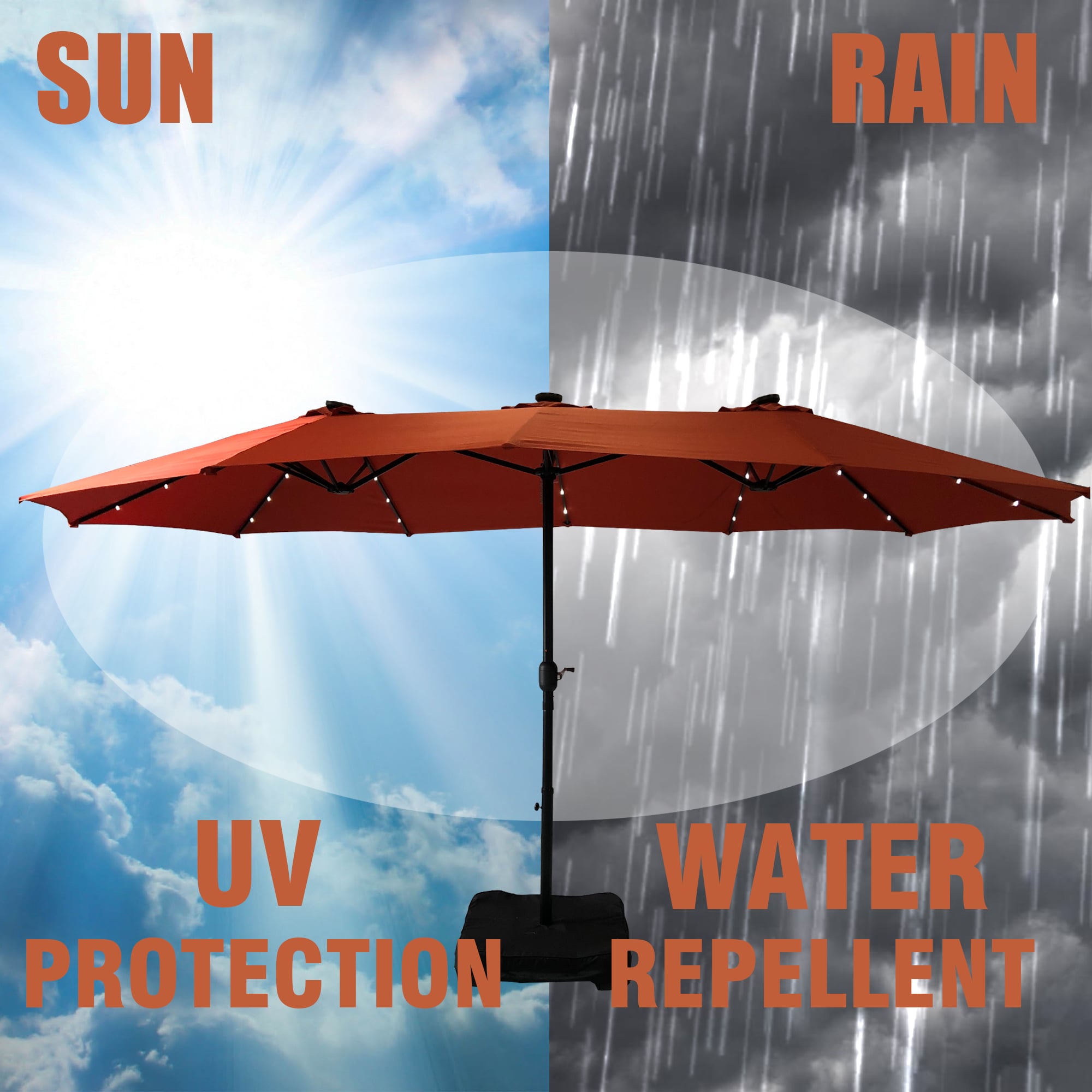 CASAINC WF-OP70084OR Umbrellas-2 - View #13