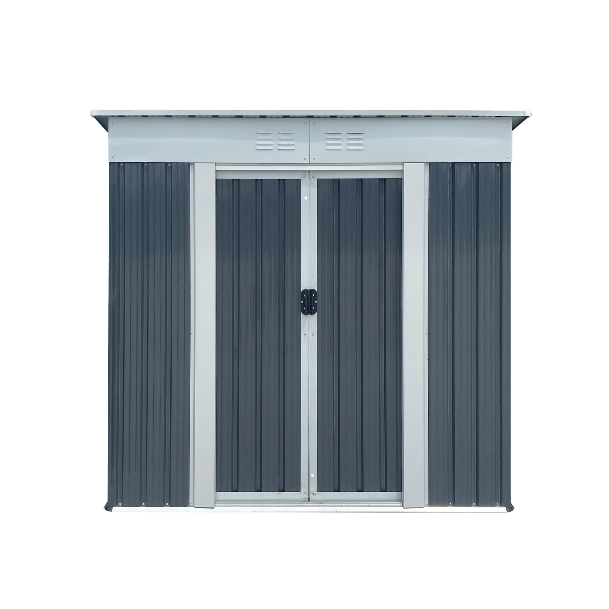 Clihome CL-W2794-92887 4-Feet x 6-Feet Galvanized steel Storage Shed