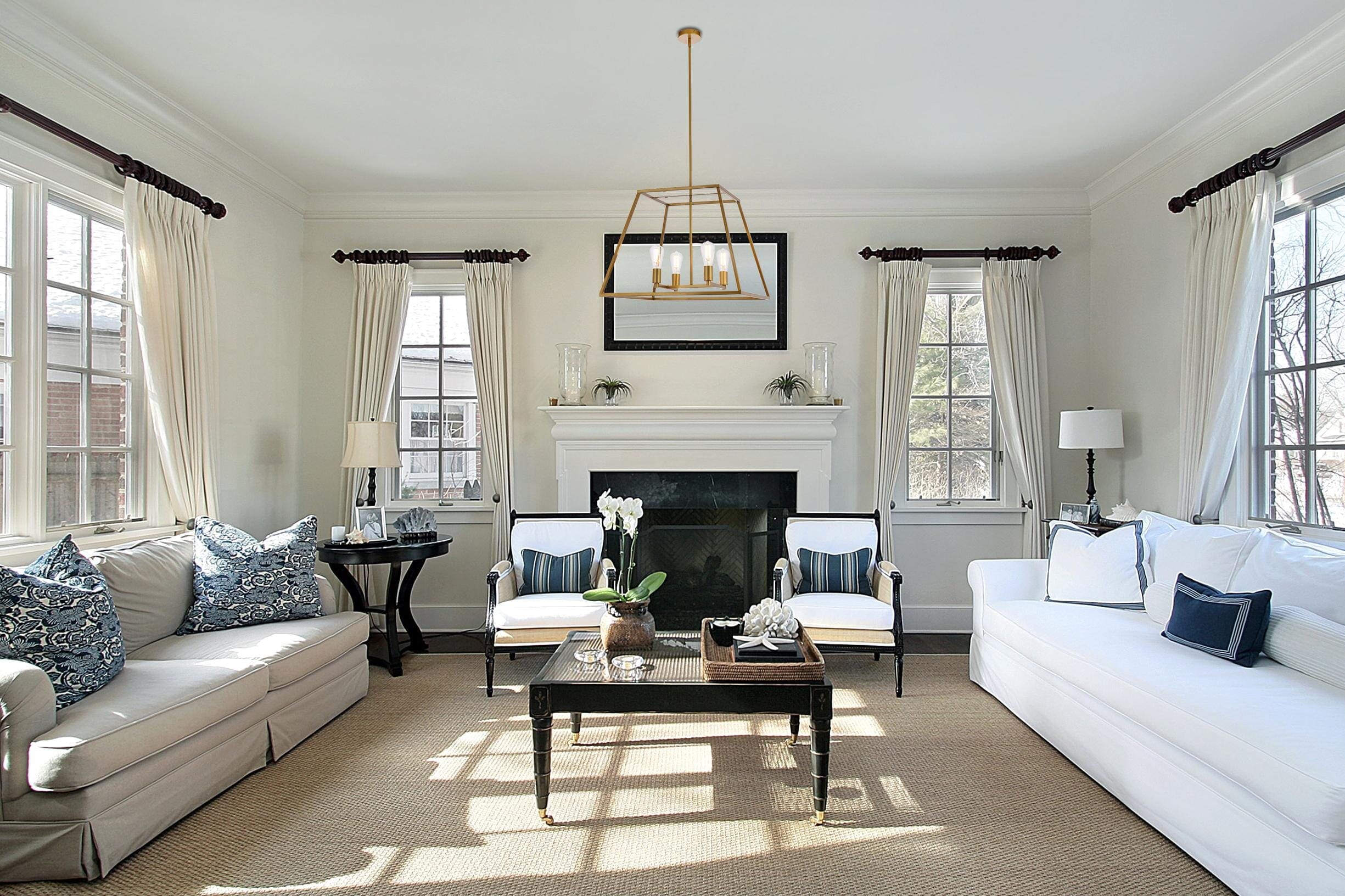 Elegant Decor HFDL2160D24BR Pendant-Lights - View #8