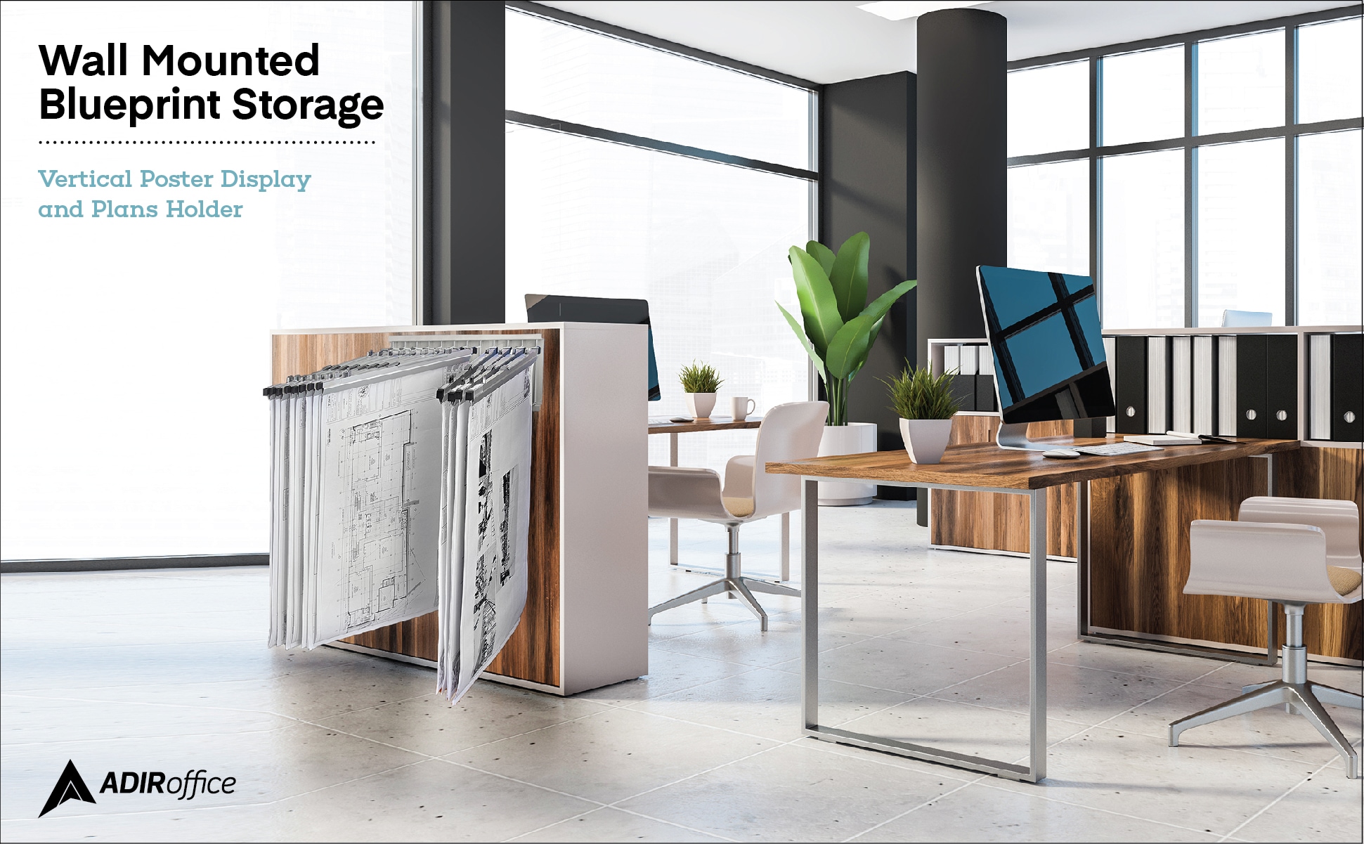 AdirOffice DI617 Office-Accessories - View #3