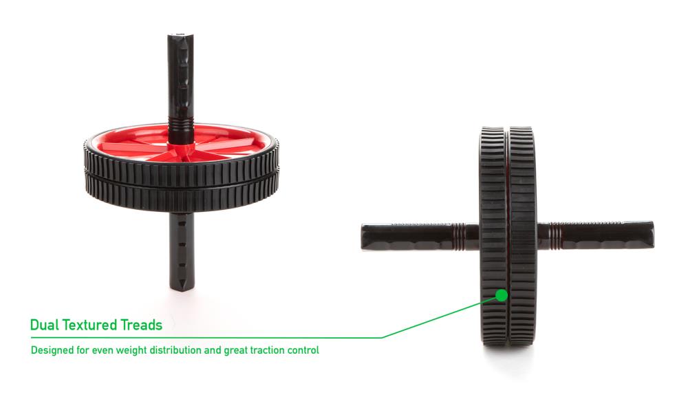 Mind Reader ABWHEEL-RED Ab-Core-Training - View #4
