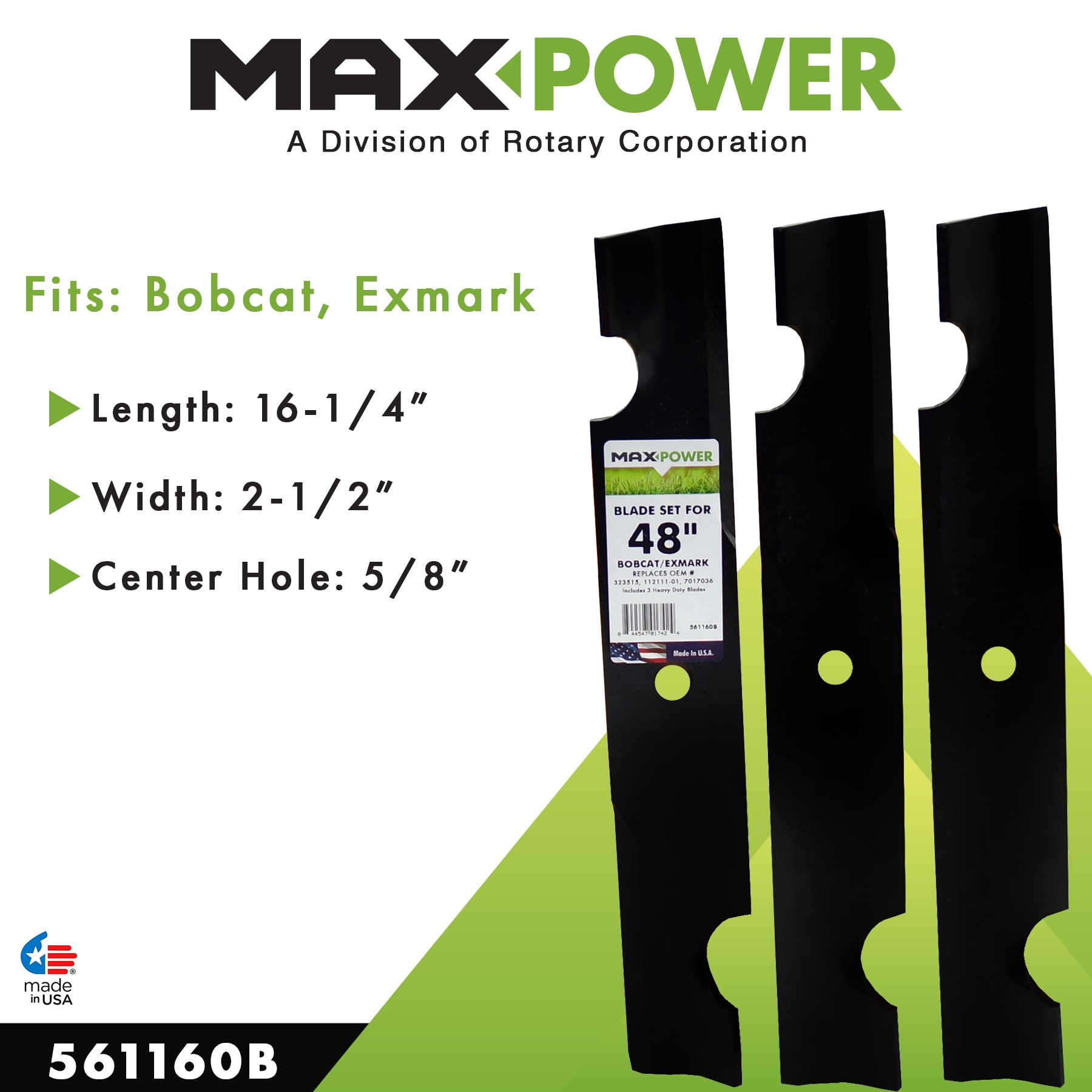 MaxPower 561160B Ope-Mower-Blades - View #5