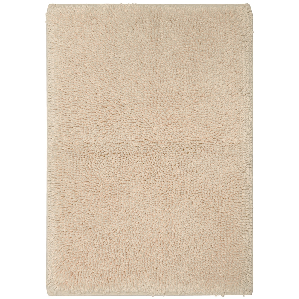 Mohawk Home Classic Cotton II Bath 27-in x 45-in Parchment Cotton Bath ...