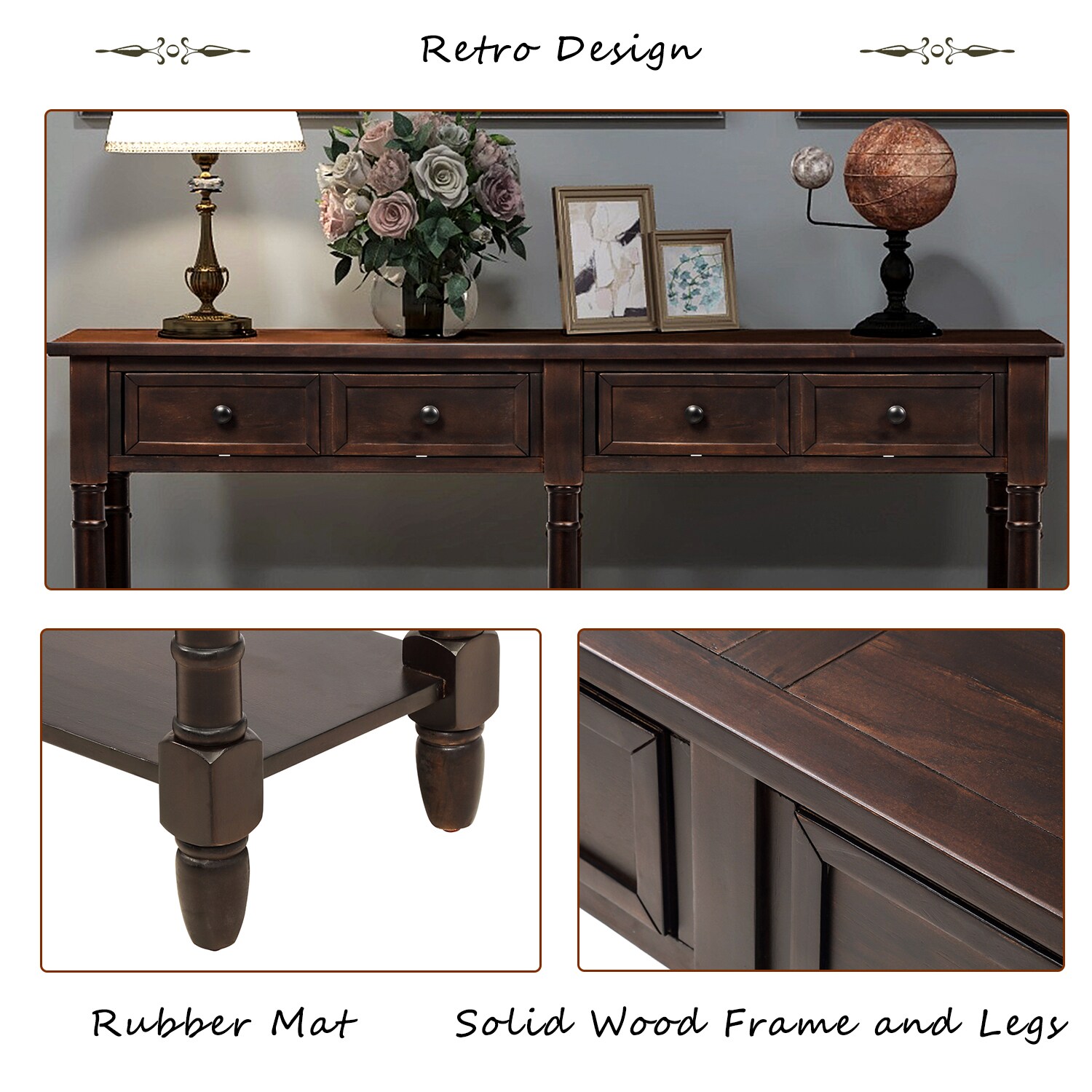 AHIOU HOME ZAAH-CT191266P Console-Sofa-Tables - View #3