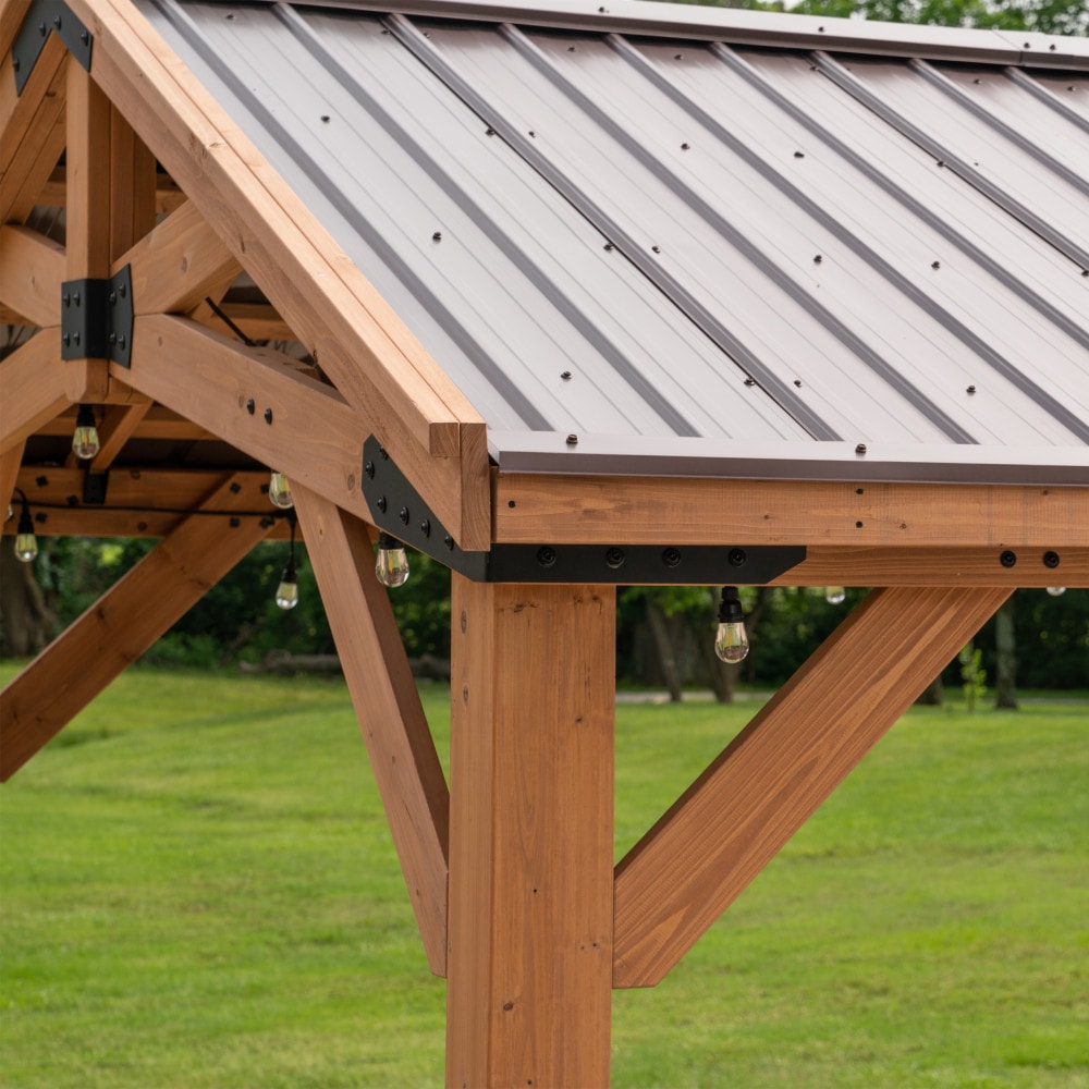 Backyard Discovery 2206038COM Wood-Resin-Gazebos - View #7