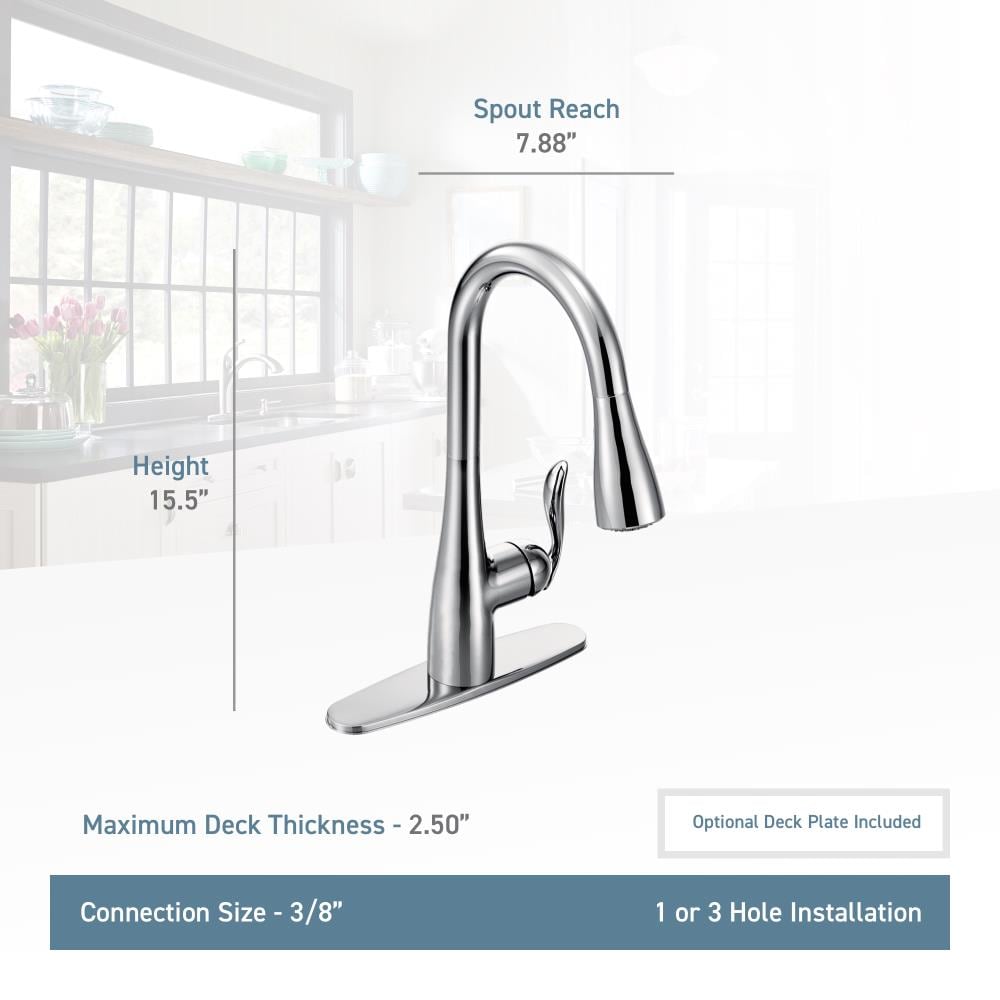 Oil Rubbed Bronze Pull-Out Spray Kitchen Faucet