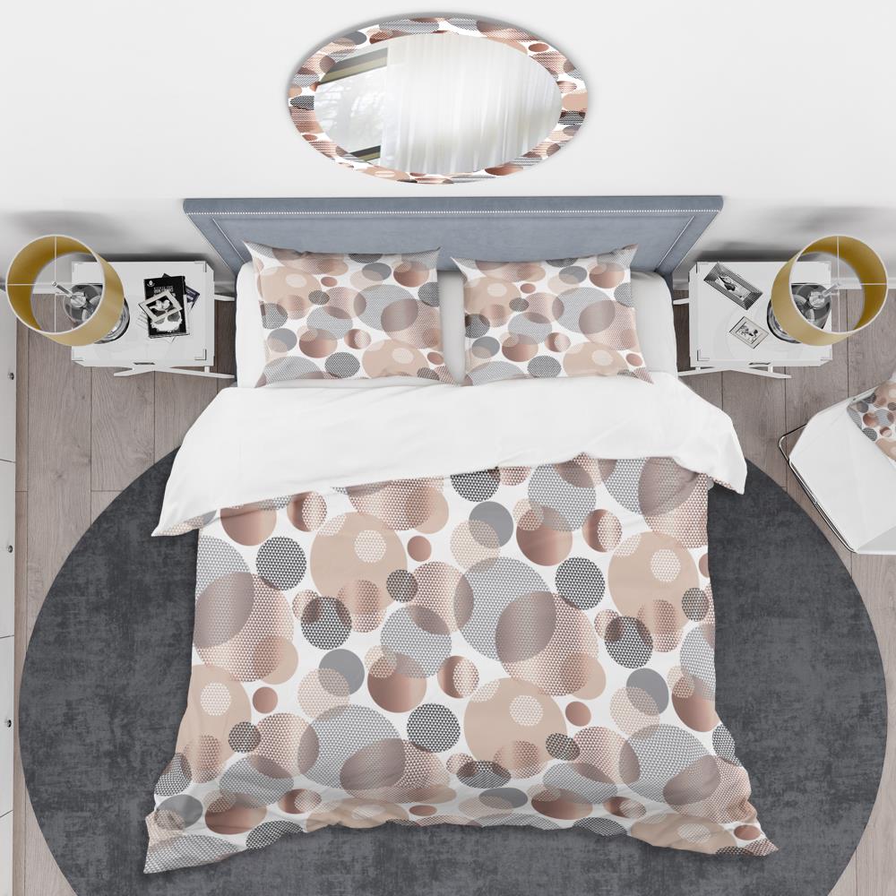 Designart 3-Piece Brown Twin Duvet Cover Set in the Bedding Sets ...