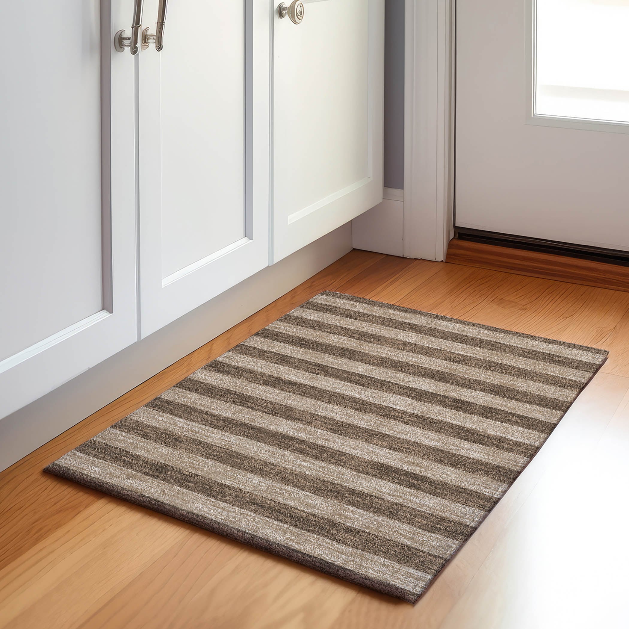 Addison Rugs AMF536CF3X5 Mayfield AMF536CF 3 x 5 (ft) Loomed Polyester Coffee Rectangular Indoor Geometric Machine washable Area rug