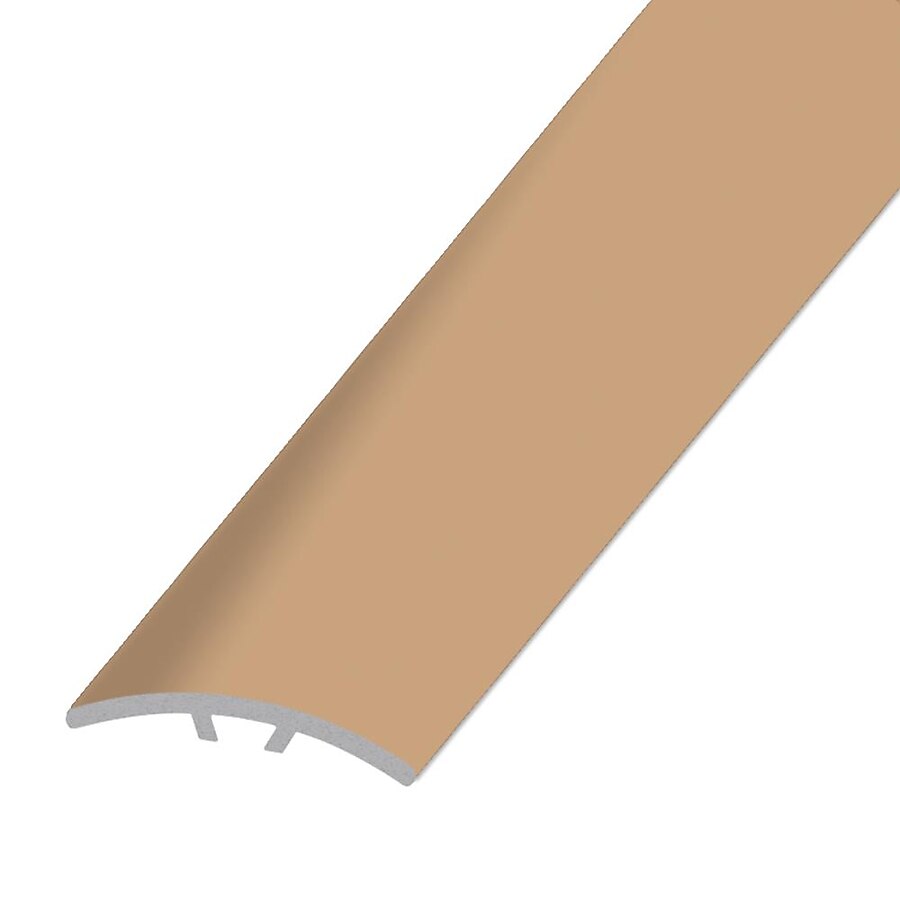 Congoleum 1.594-in x 94-in Putnam Putty Laminate Floor T-Moulding/Reduce Congoleum 1.594-in x 94-in Putnam Putty Laminate Floor T-Moulding/Reduce