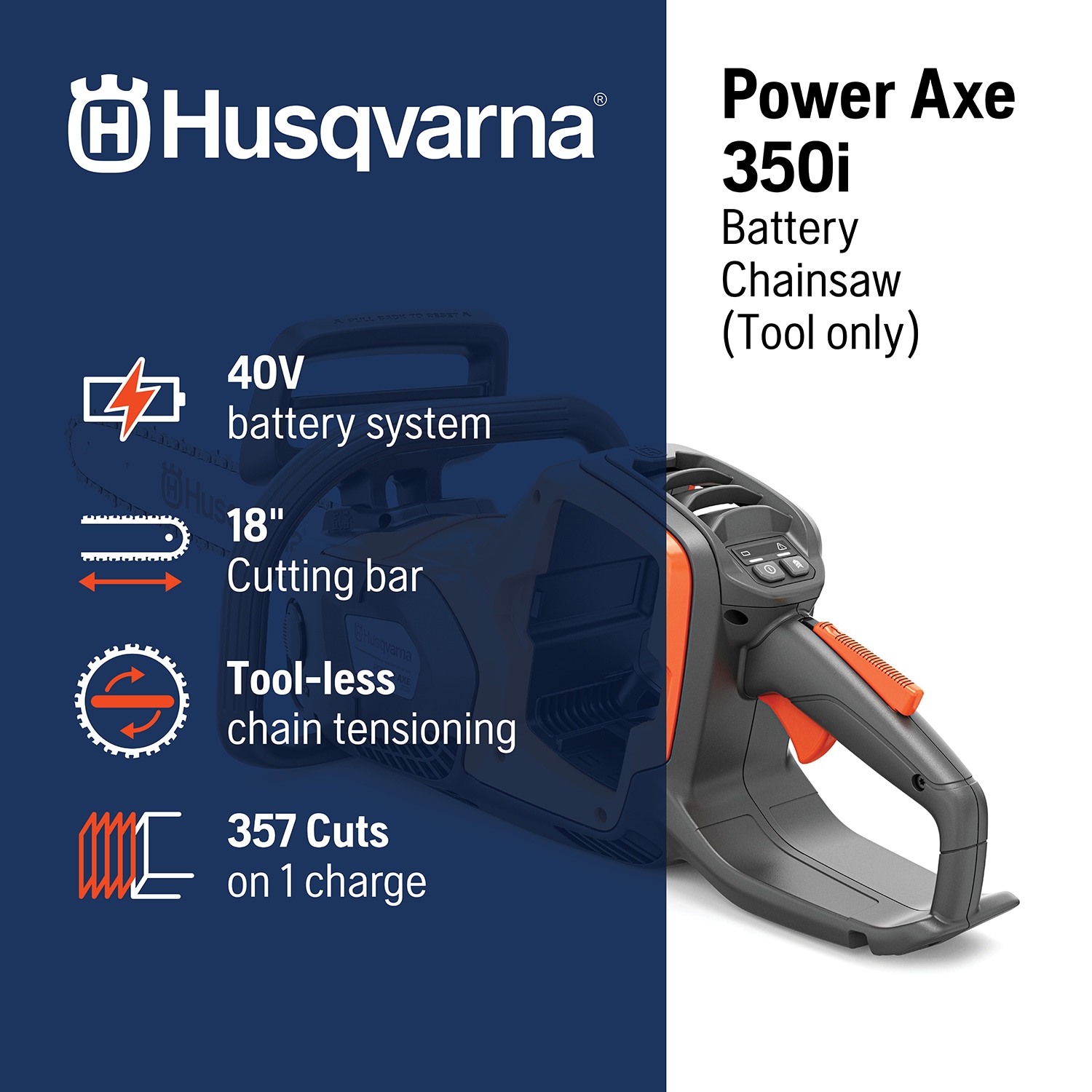 Husqvarna 970601201 Cordless-Chainsaw - View #2