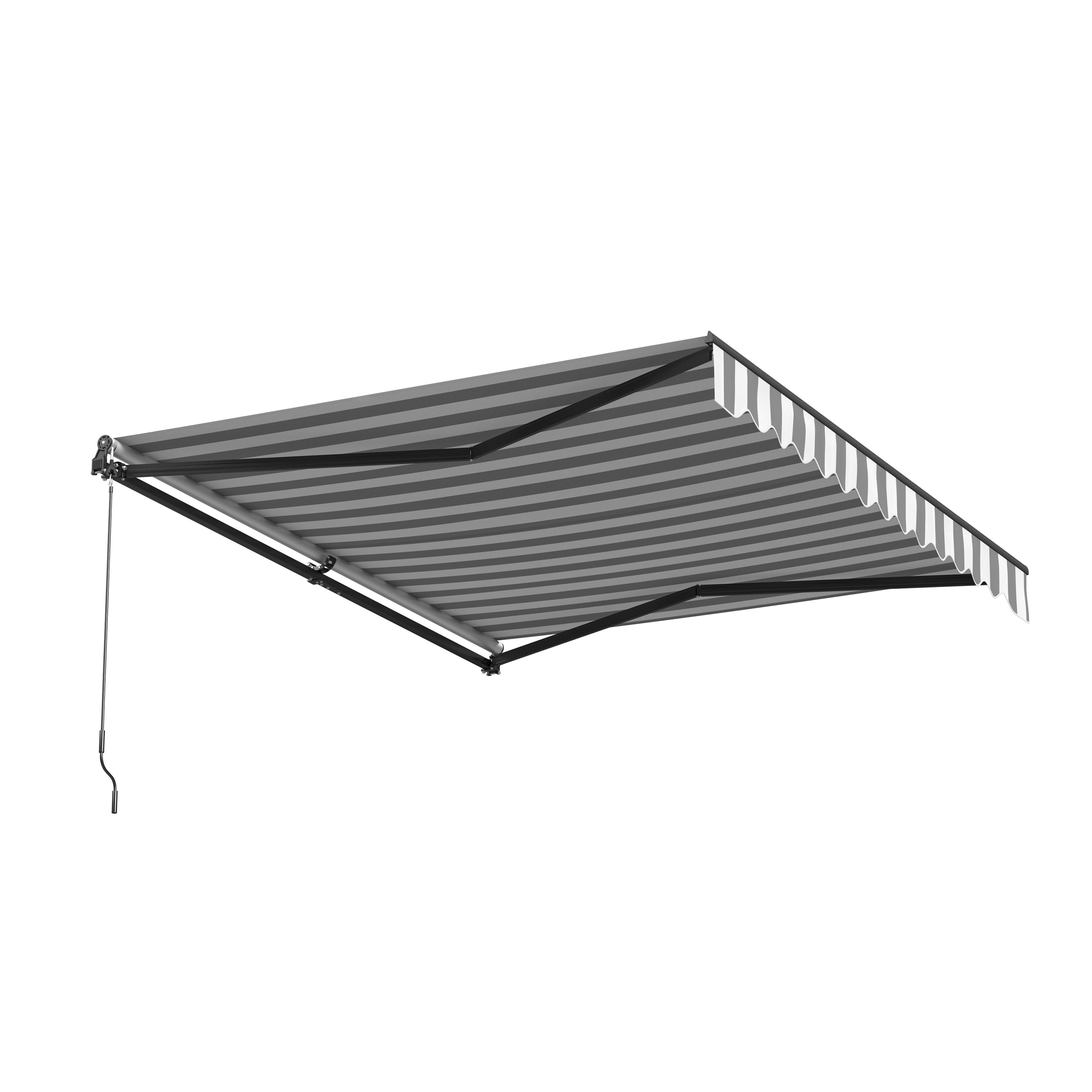 ALEKO ABM12X10GREYWHT-LO awnings - View #7