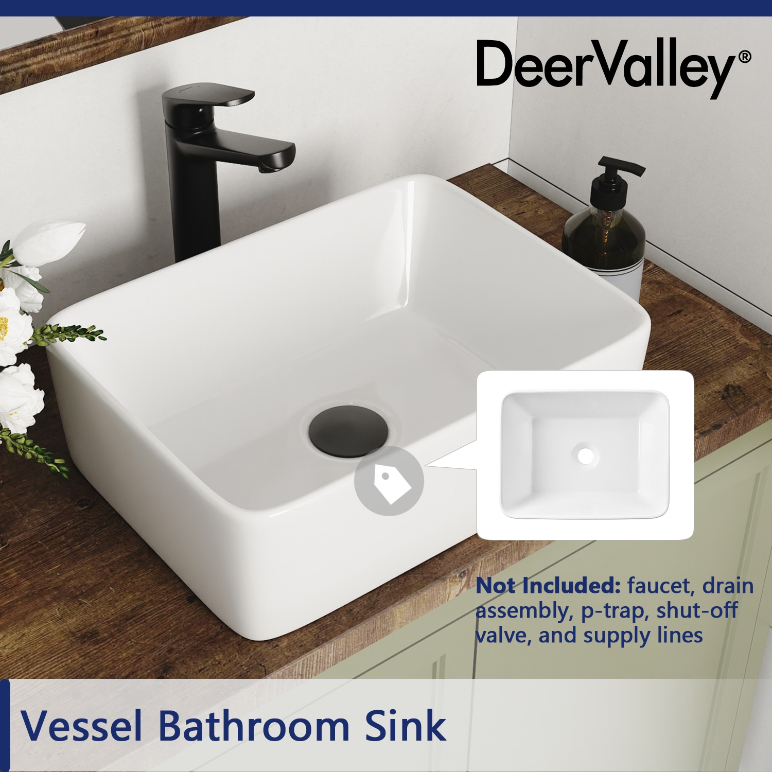 DeerValley DV-1V0048 Bath-Sink - View #5