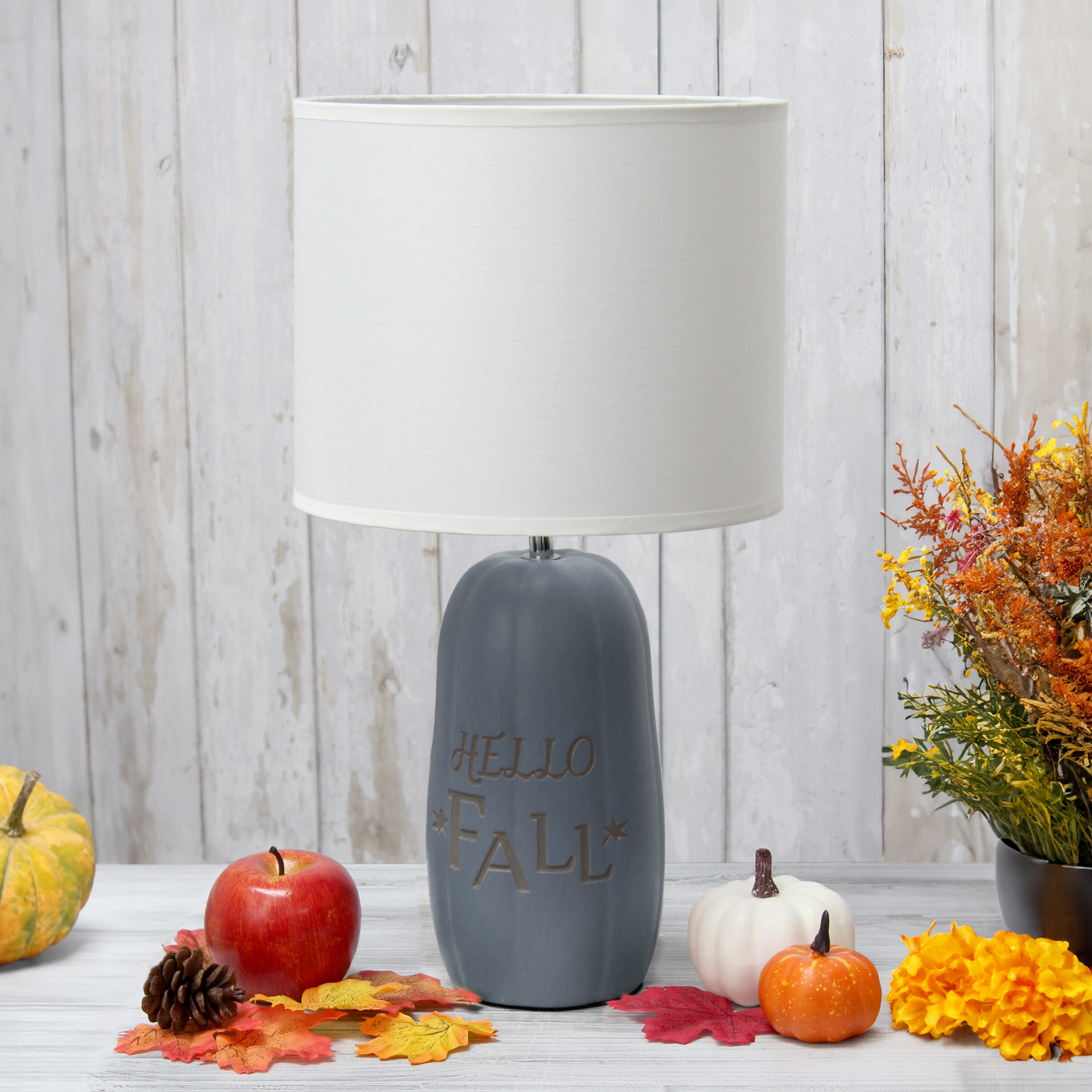 Simple Designs LT2132-GRY Table-Lamps - View #4