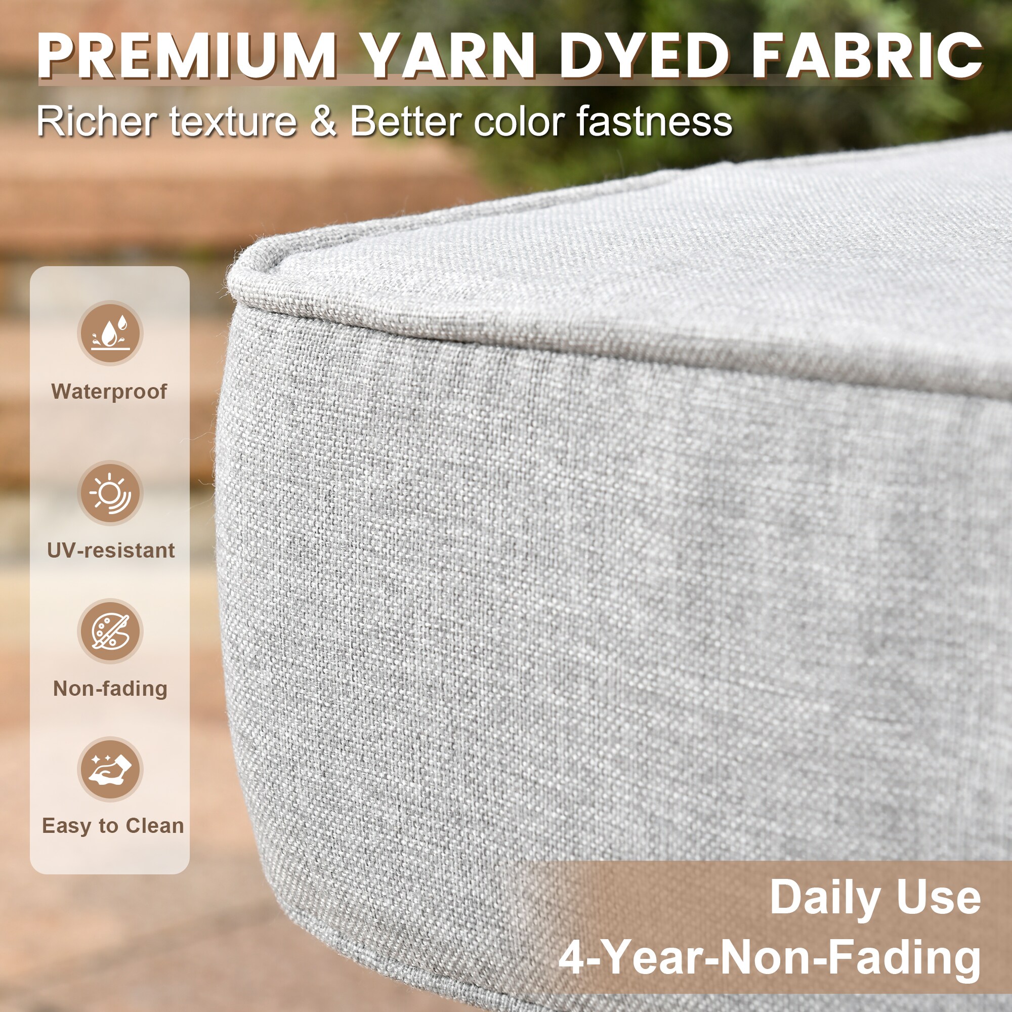 Pouuin RFPSKT408 Patio-Sofas-Daybeds - View #4