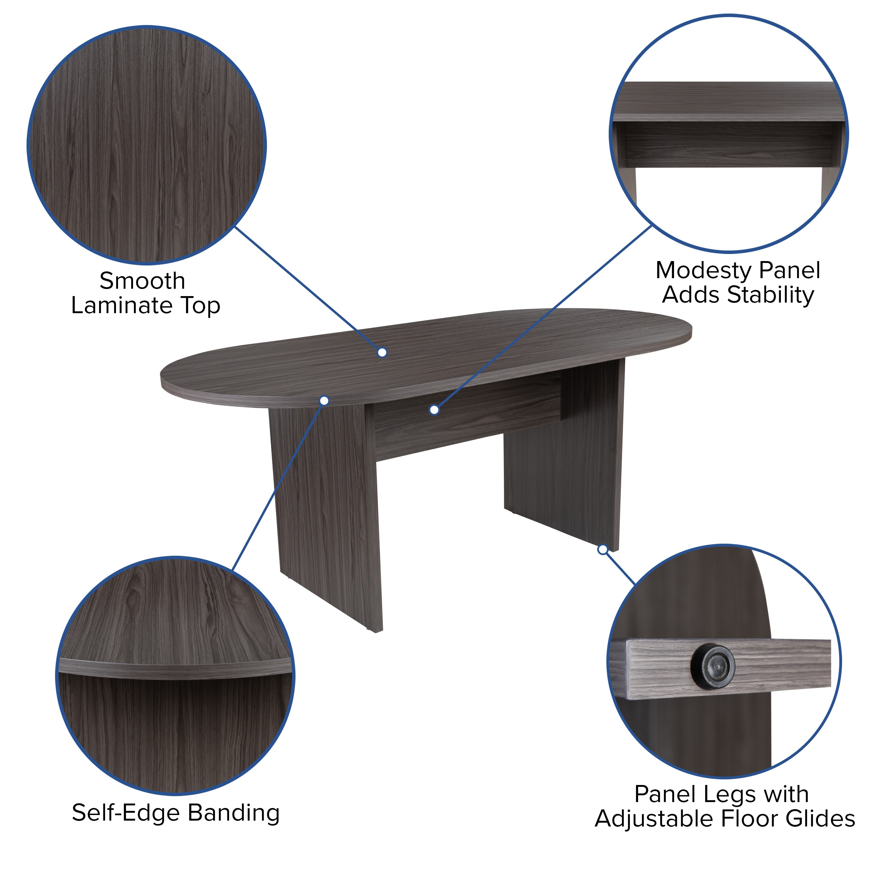 Flash Furniture 889142531562 Office-Tables - View #5