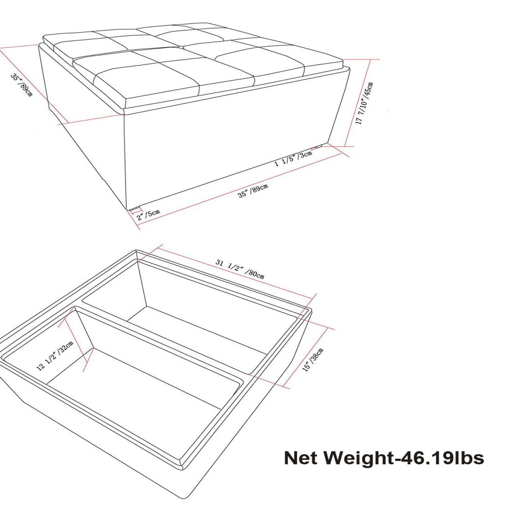 Simpli Home AY-F-07-DBR Indoor-Ottomans - View #12