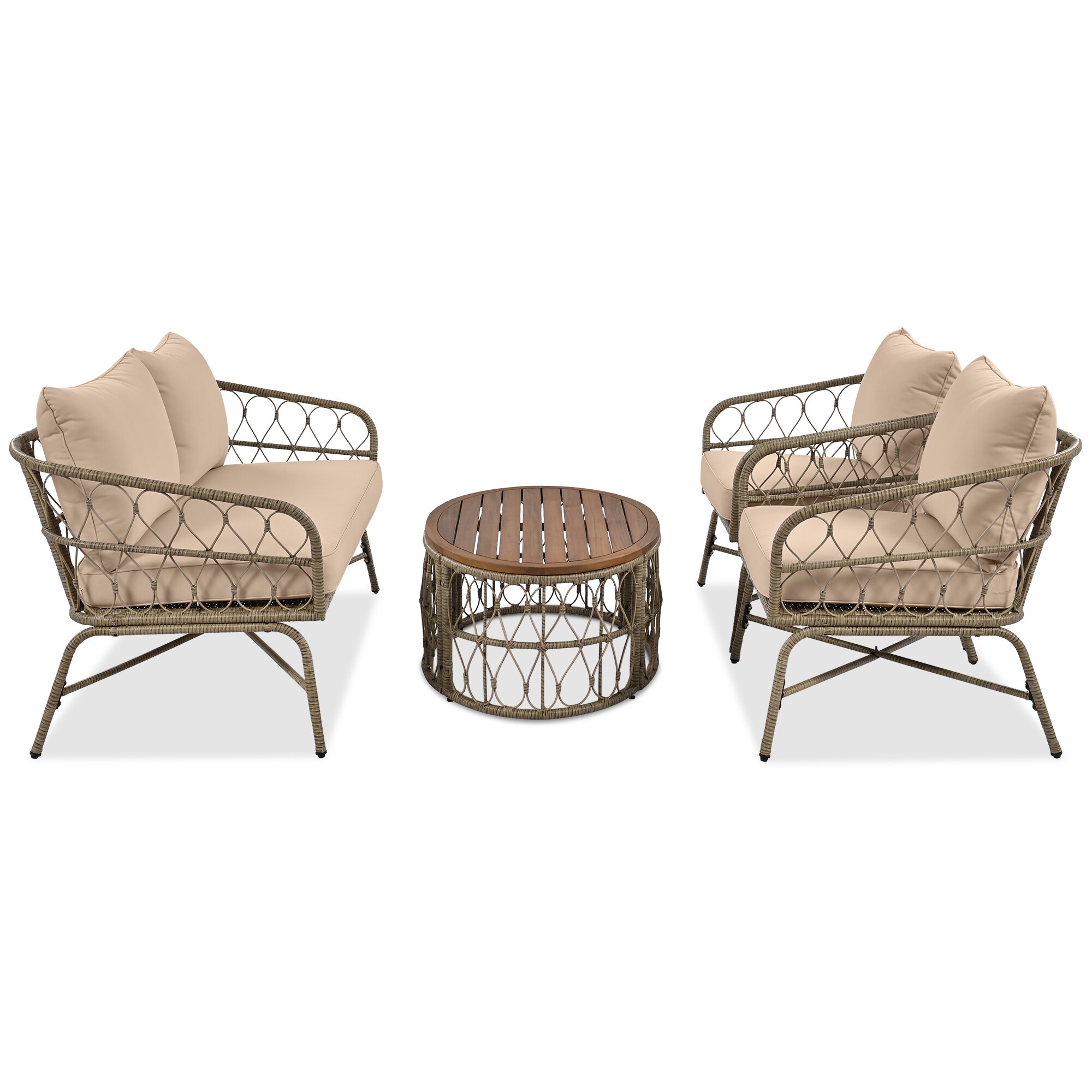 AHIOU HOME ZAAHG-1236AAASF Patio-Conversation-Sets - View #4