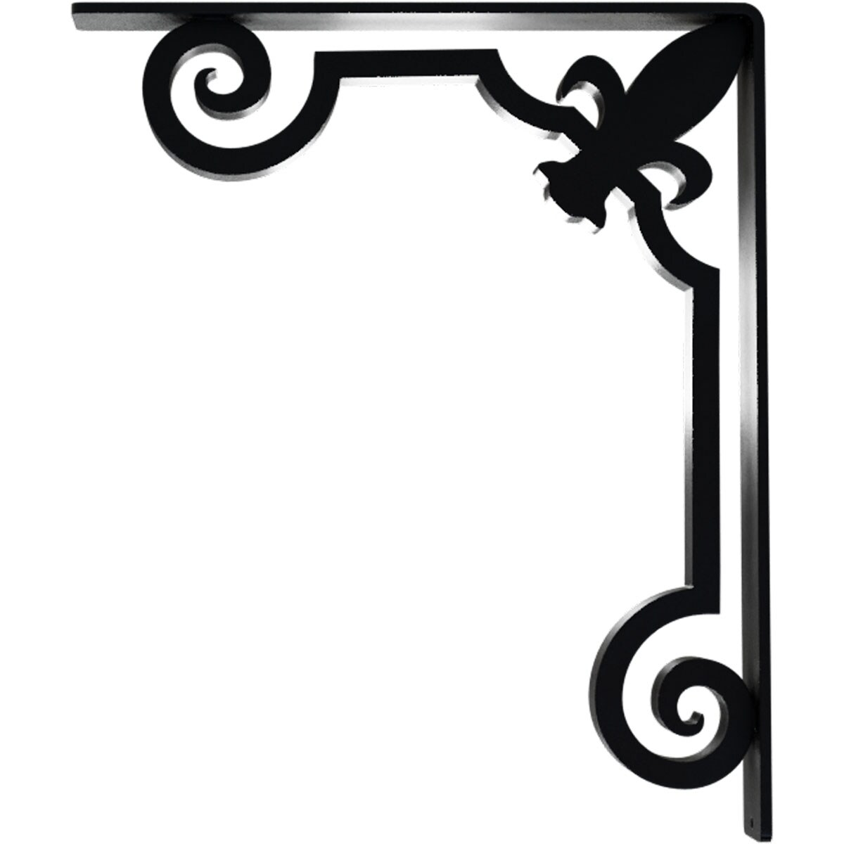 Ekena Millwork BKTM02X12X15TFL Mending-Plates-Brackets-Braces - View #4