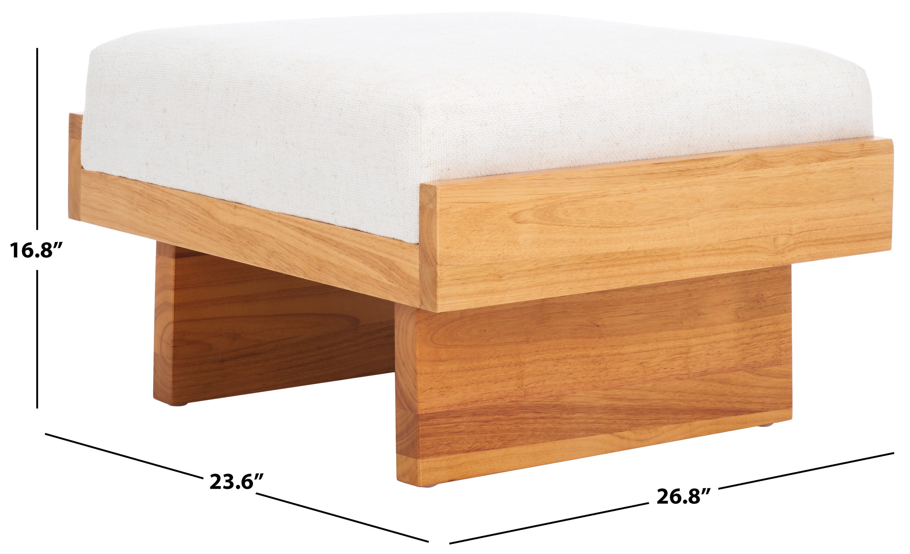 Safavieh OTT3400B Indoor-Ottomans - View #2