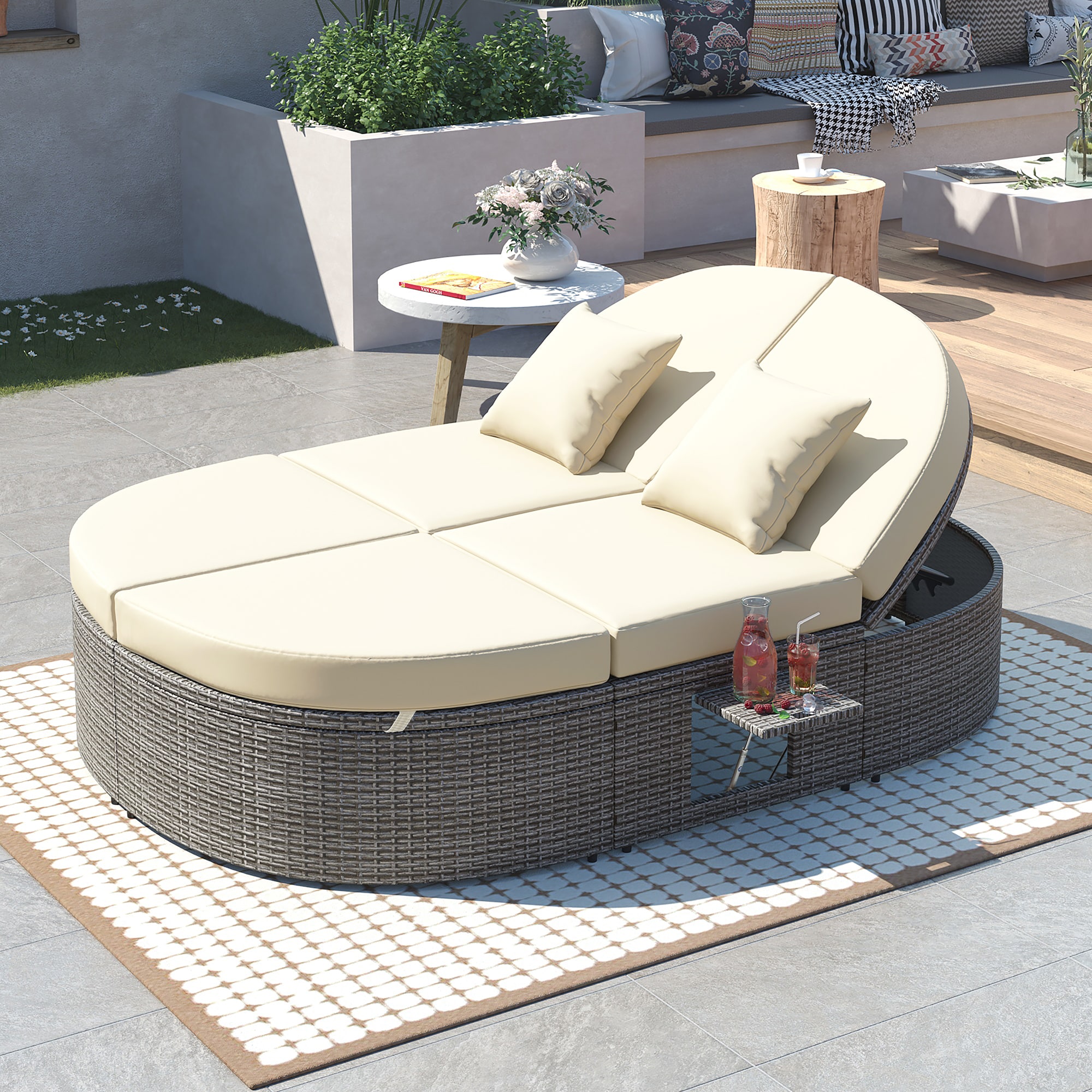 Nestfair AUTO0015A Patio-Sofas-Daybeds - View #8