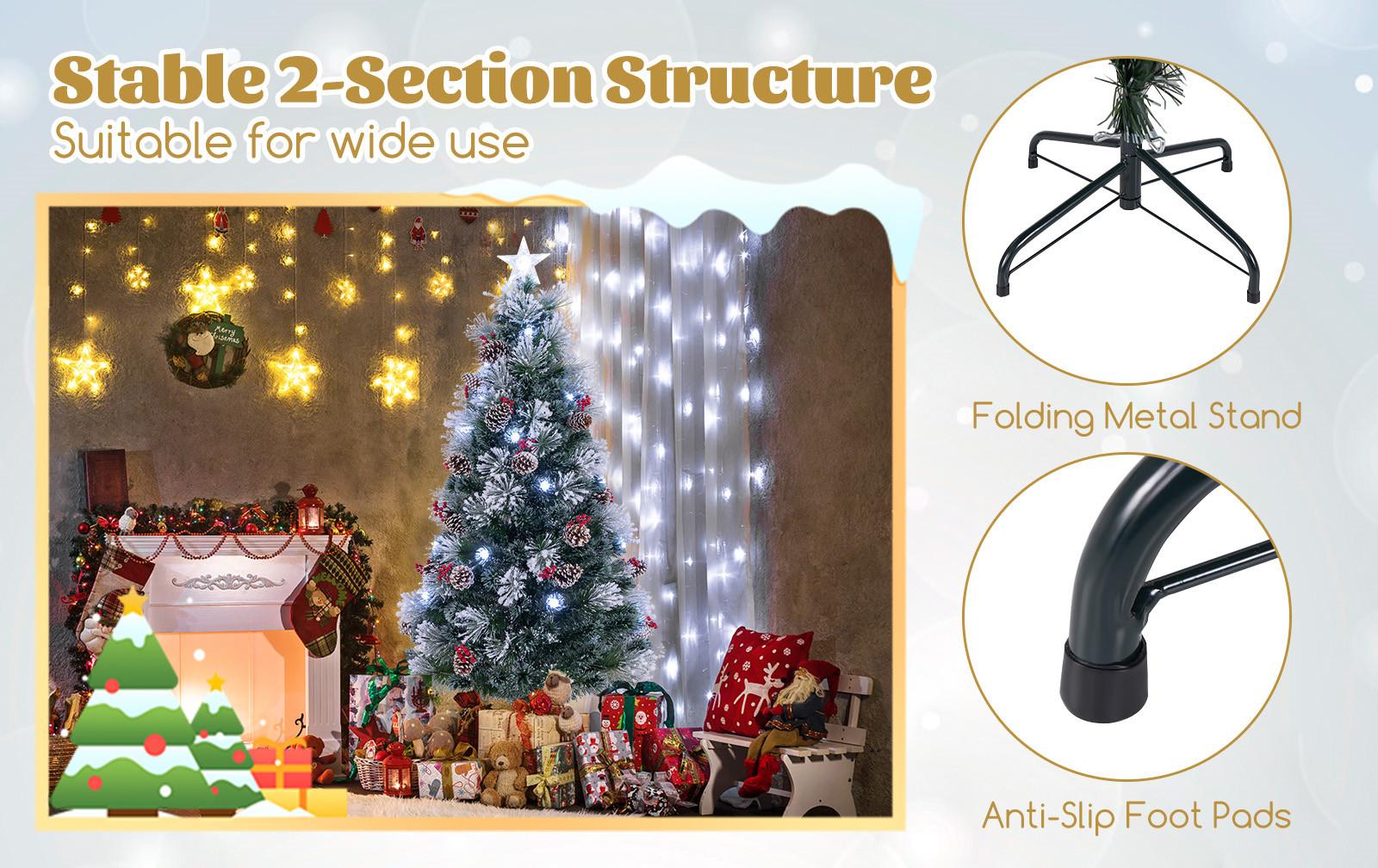 LIVIZA HYS24737US Artificial-Christmas-Trees - View #3