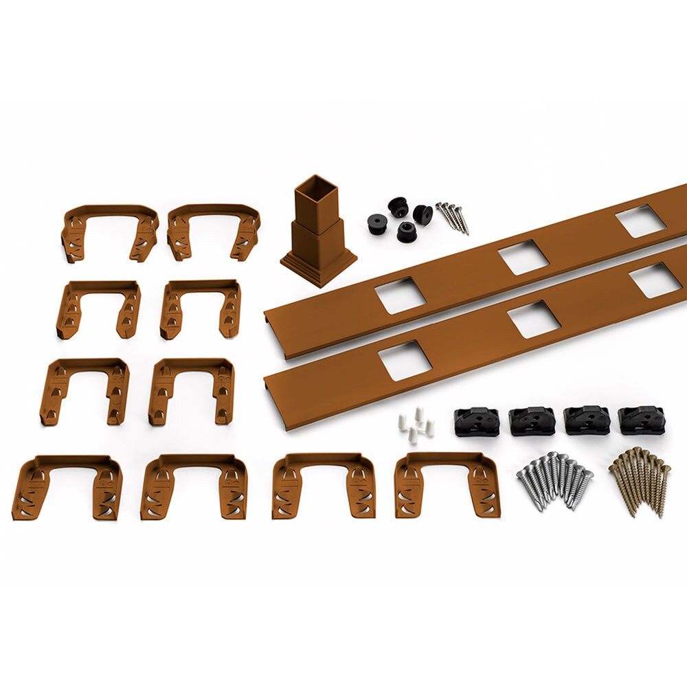 Trex 800335 67.5-in x 3.88-in Transcend Tree House Composite Deck Railing Completer Kit (33-Pack)