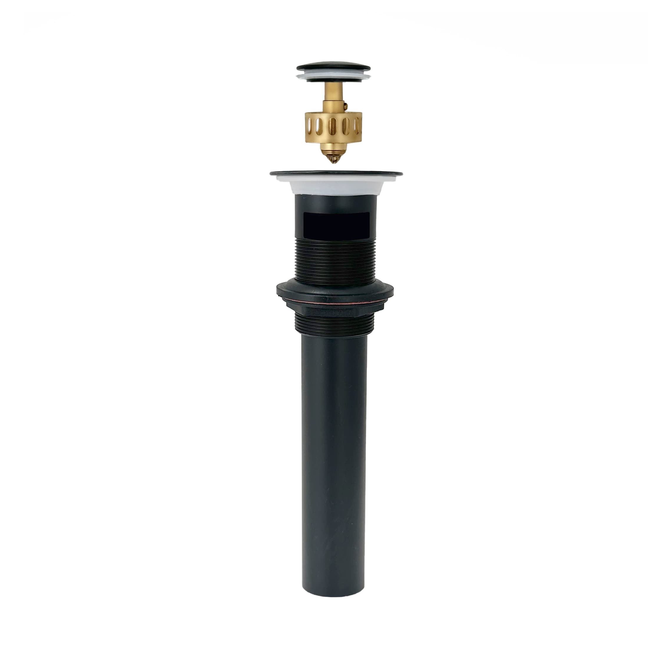 Stylish D-700N Pop-Up Drain Black Bathroom Sink pop up drain
