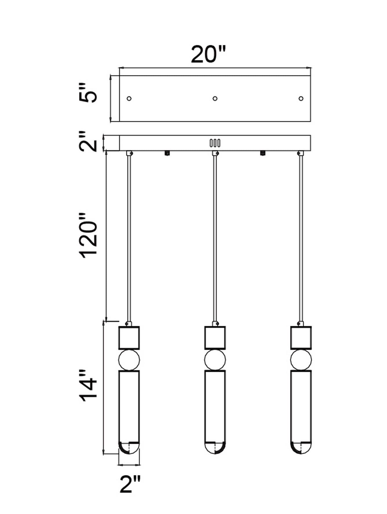 CWI Lighting 1225P20-3-613 b090015 - View #8