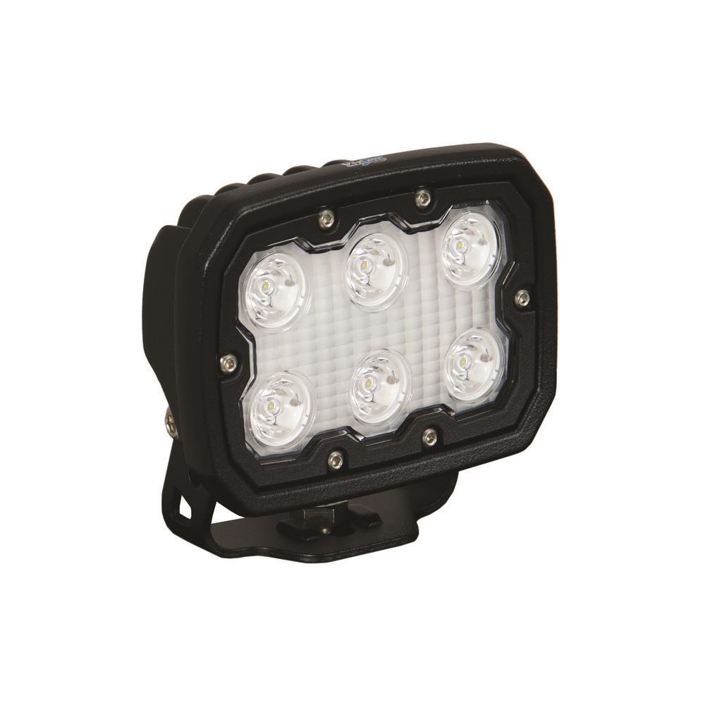  VSNX023 Vision x Lighting 9891125 Duralux Work Light 6 LED 40 Degree