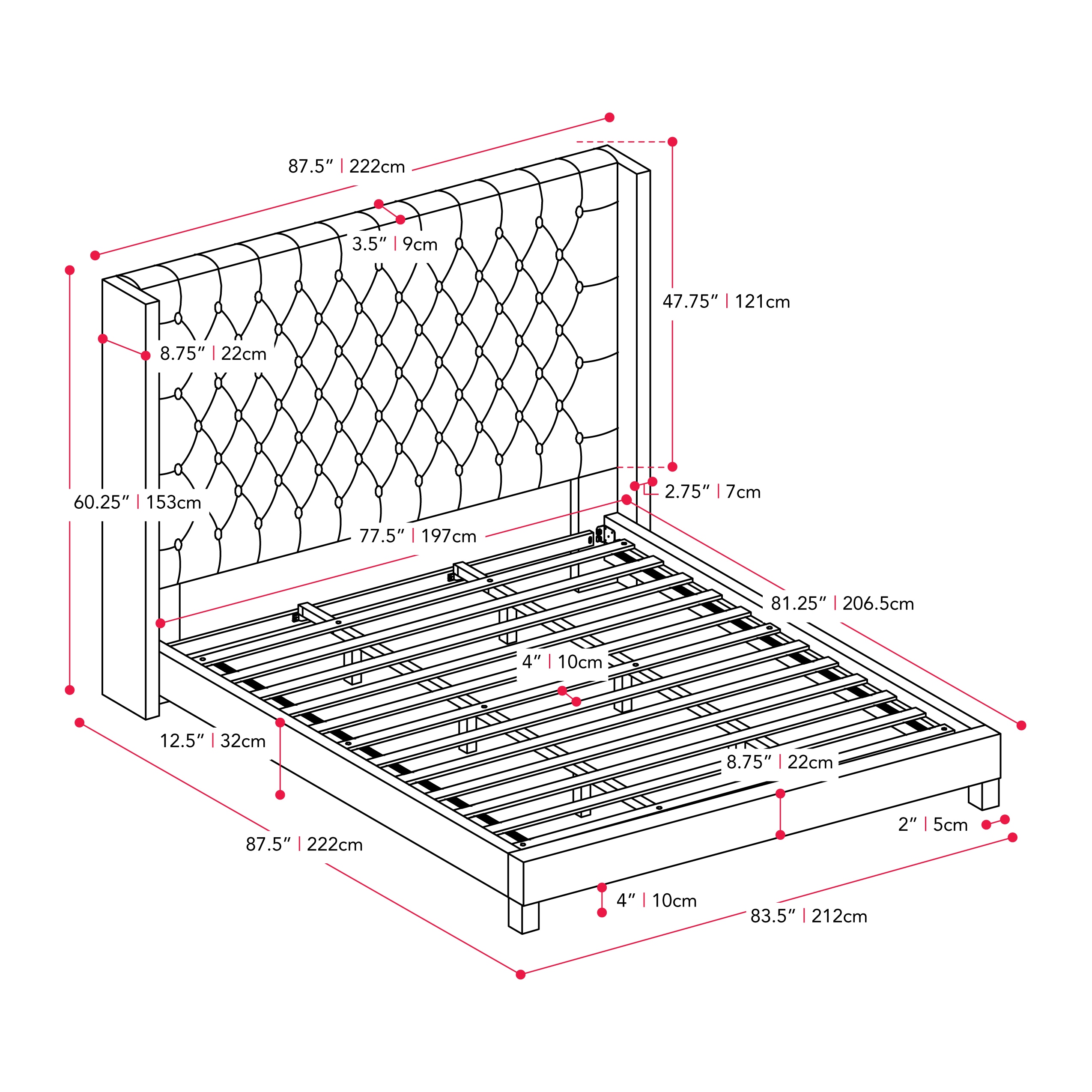 CorLiving BBT-361-K beds - View #4