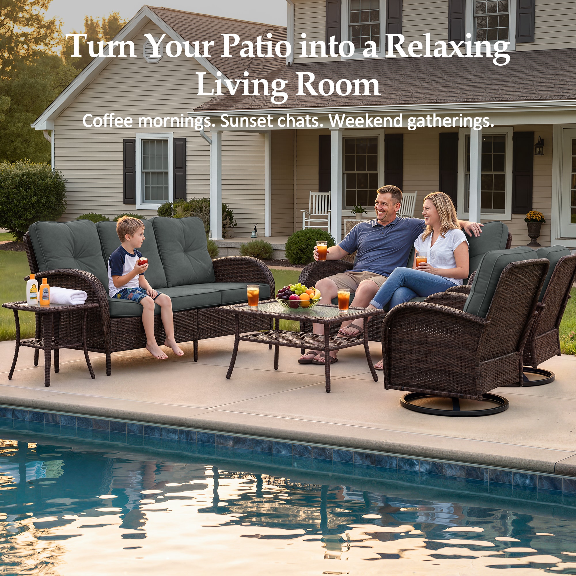 Patio Watcher LSMS081026 Patio-Conversation-Sets - View #2