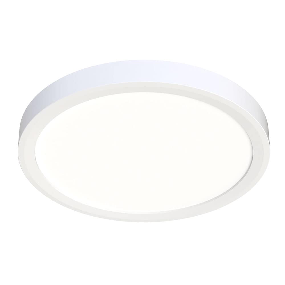 Juno JSF7IN10LMSWW5WHM12 Matte White 7-in 1100 -Lumens Switchable Round Dimmable LED Wet rated Recessed Downlight