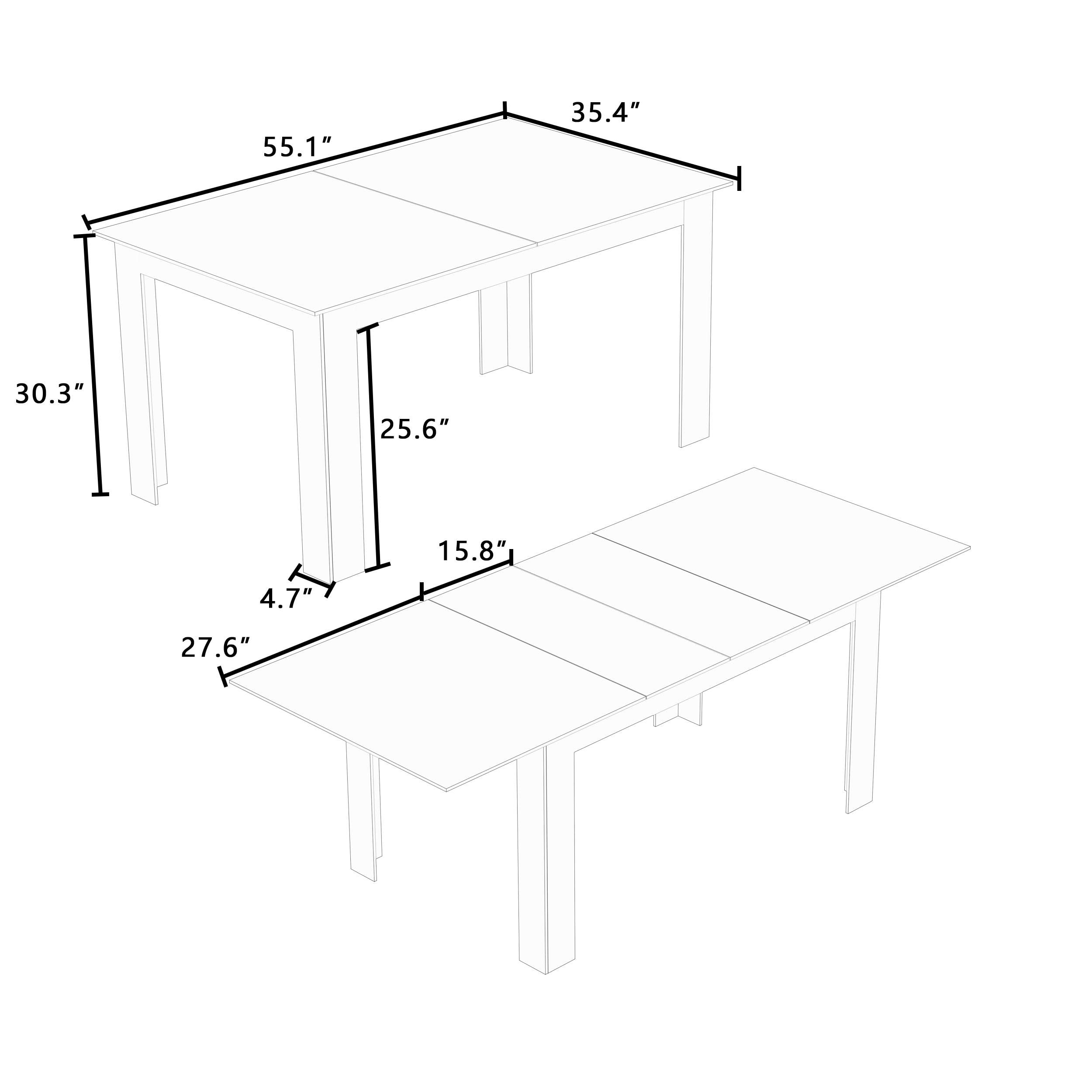 Bvldfamly ZEPHYR Dining-Tables - View #2