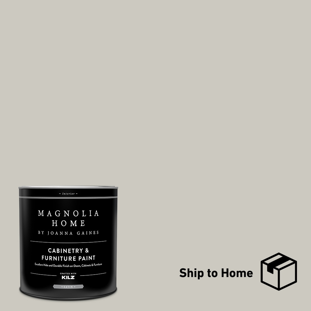 Magnolia Home 00149304  by Joanna Gaines Satin Earl Gray Enamel ( 1-quart )