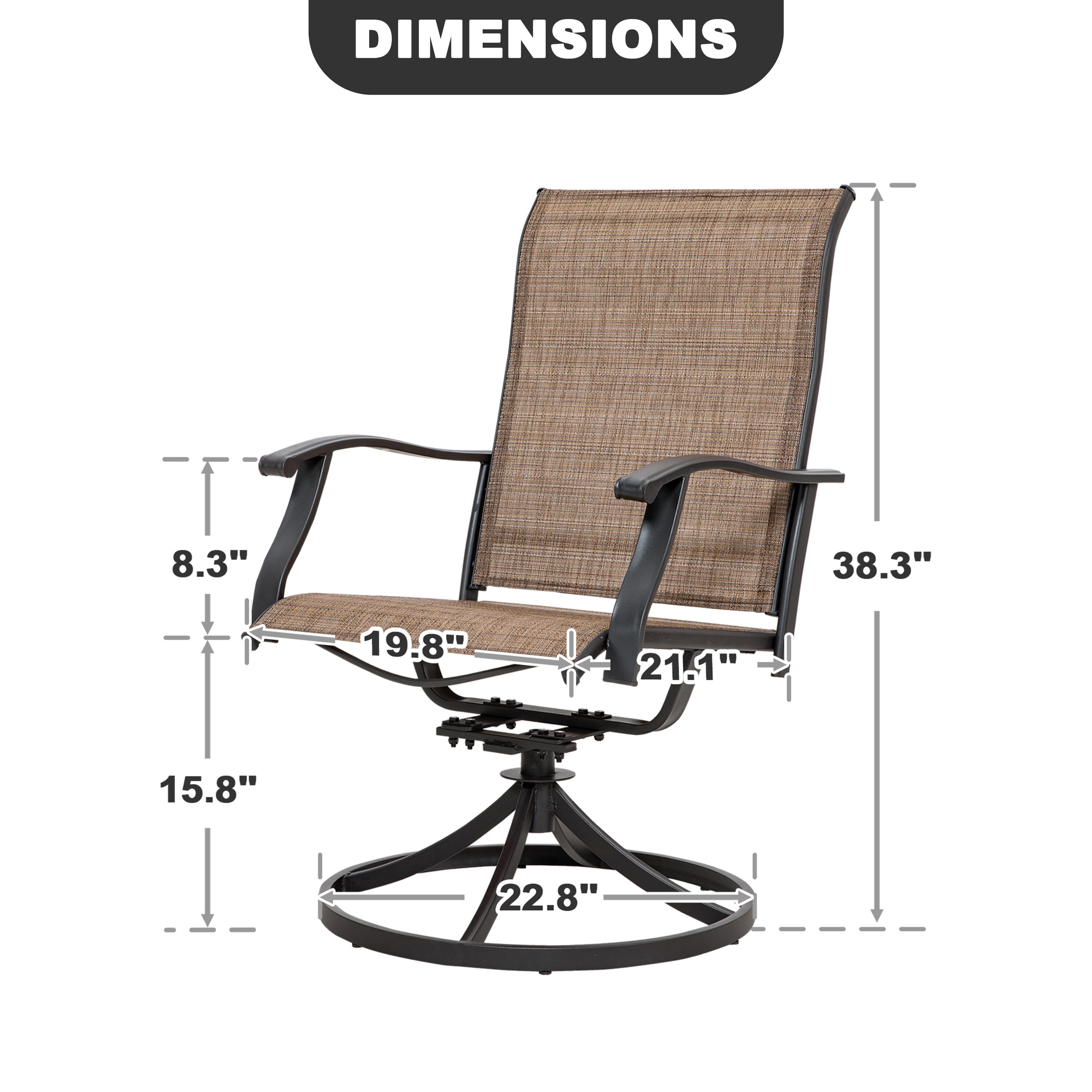 Nuu Garden DS002S Patio-Chairs - View #4