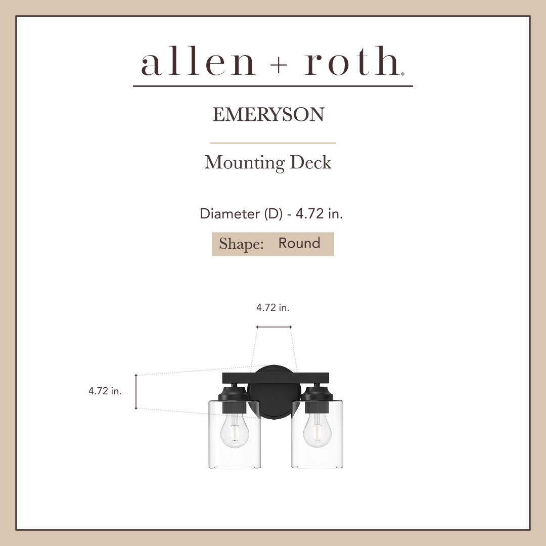 allen + roth VB220-2MBK b089995 - View #3