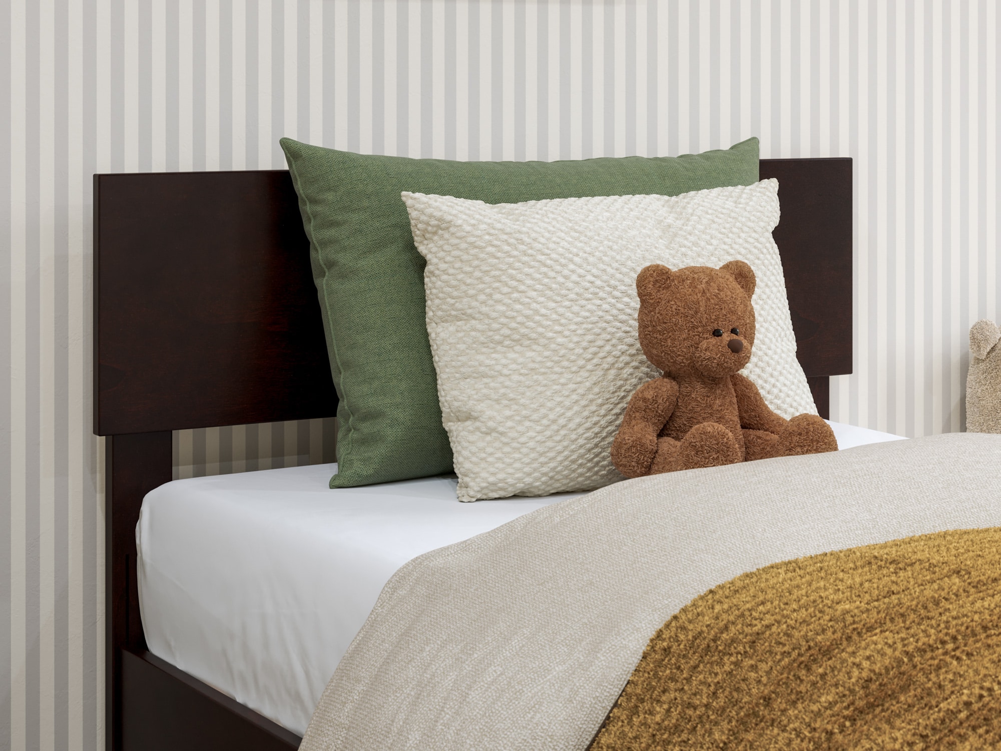 AFI Furnishings AR281821 Orlando Espresso Twin Headboard