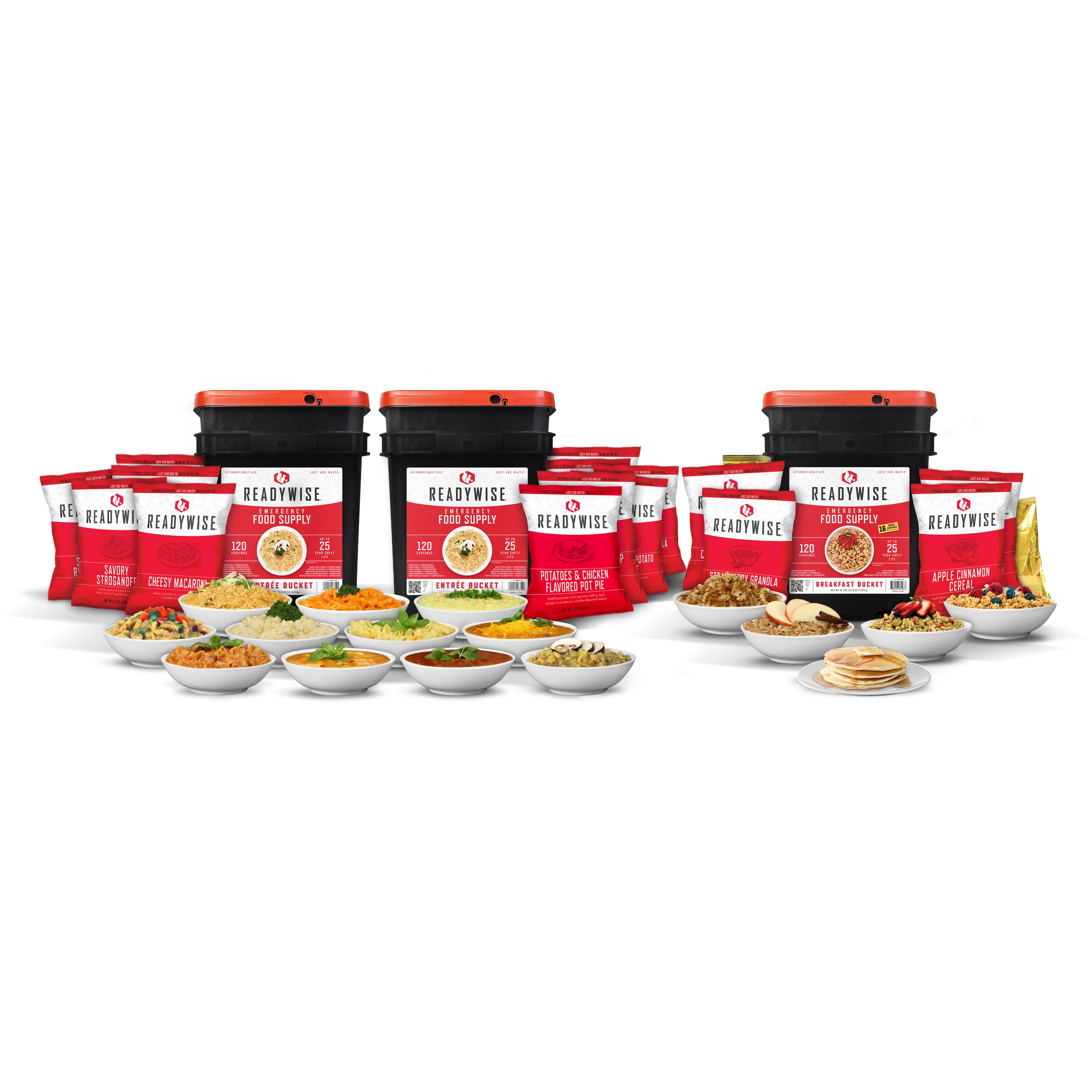 ReadyWise RW40-40360 17 recipes 16-oz Entree