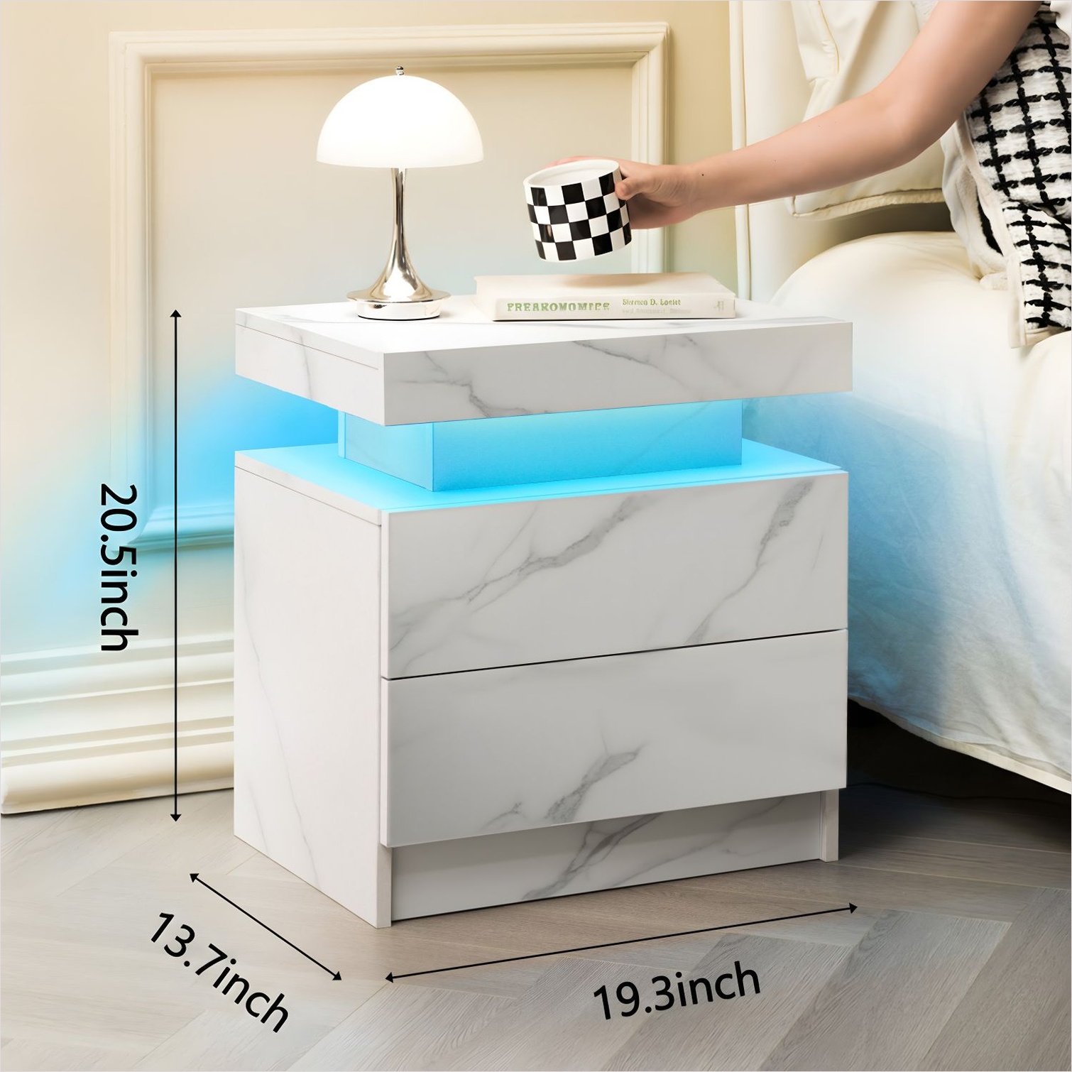 SunJet 7L56REL6WLHH nightstands - View #5