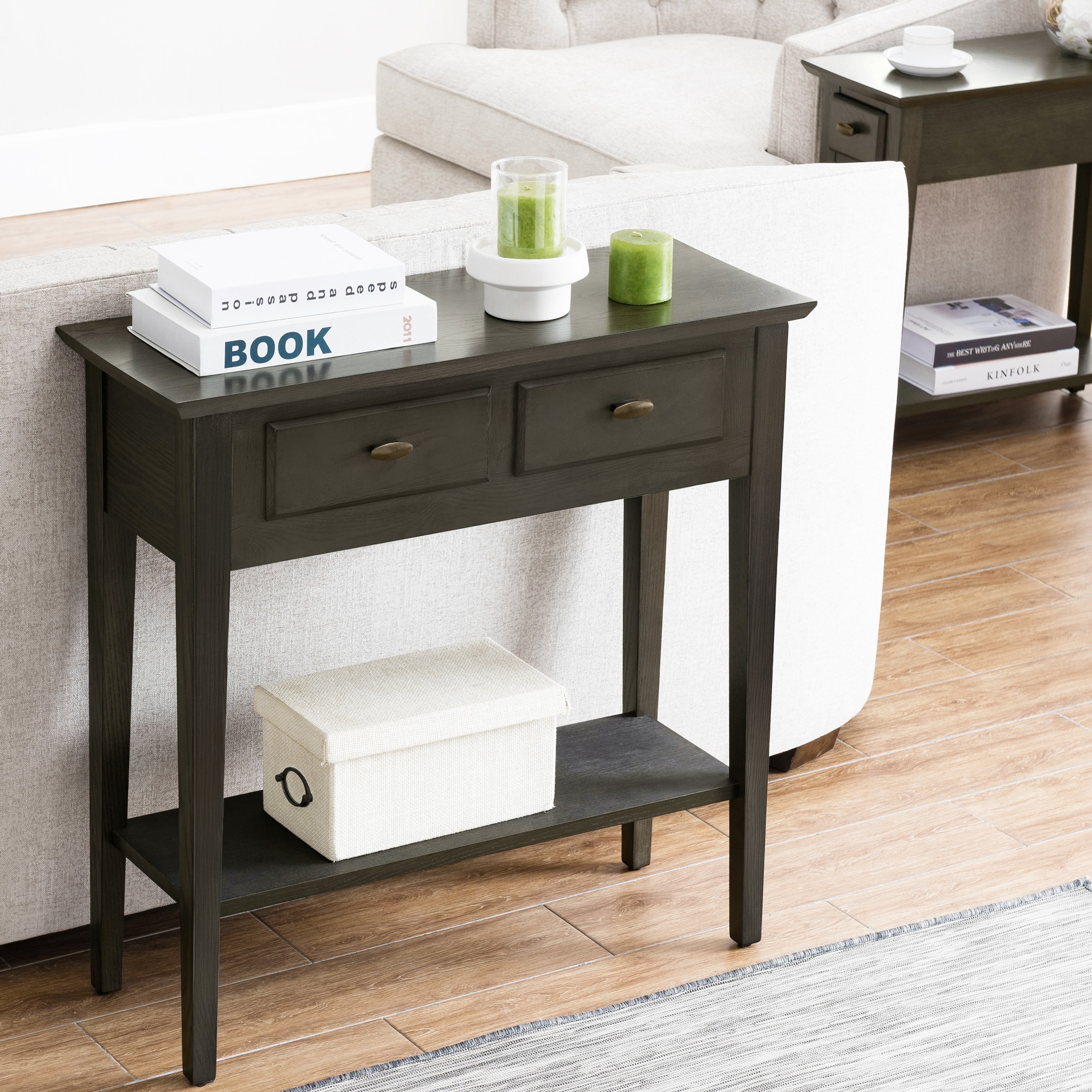 Leick Home 10075-GR Console-Sofa-Tables - View #4