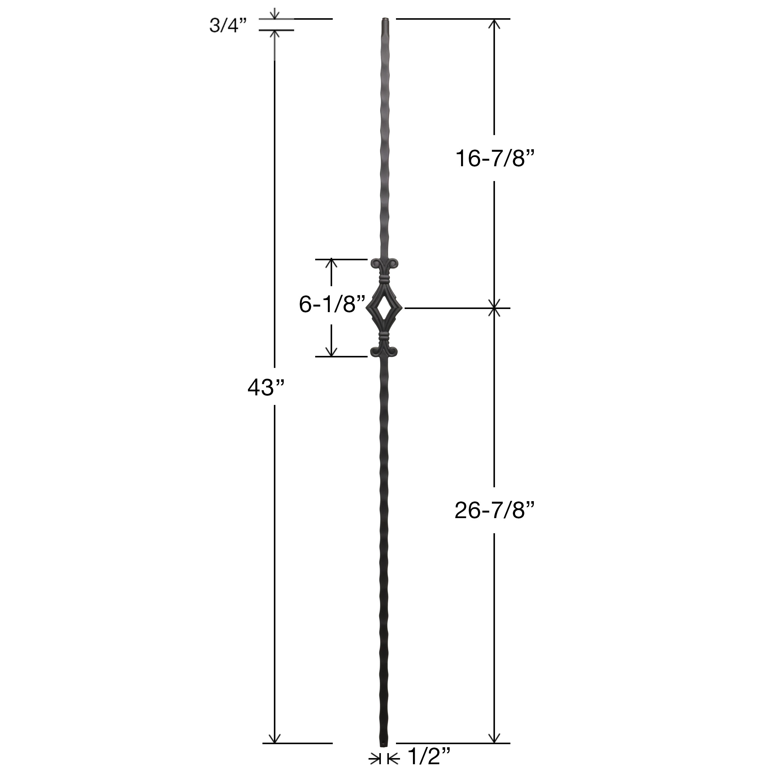 RELIABILT WGT93SB Interior-Stairpart-Balusters - View #5