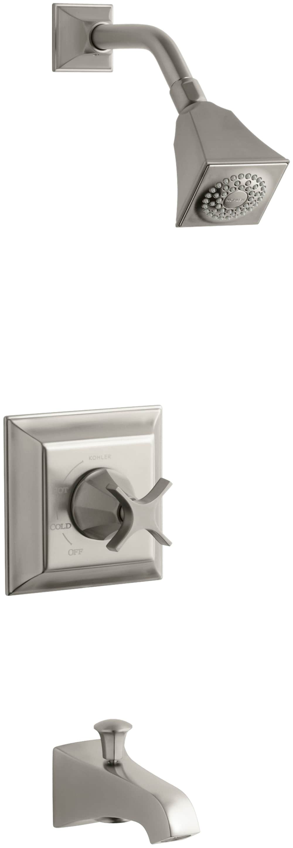 KOHLER Memoirs 1-Handle Valve Handle in Vibrant Brushed Nickel (Valve Not Included)