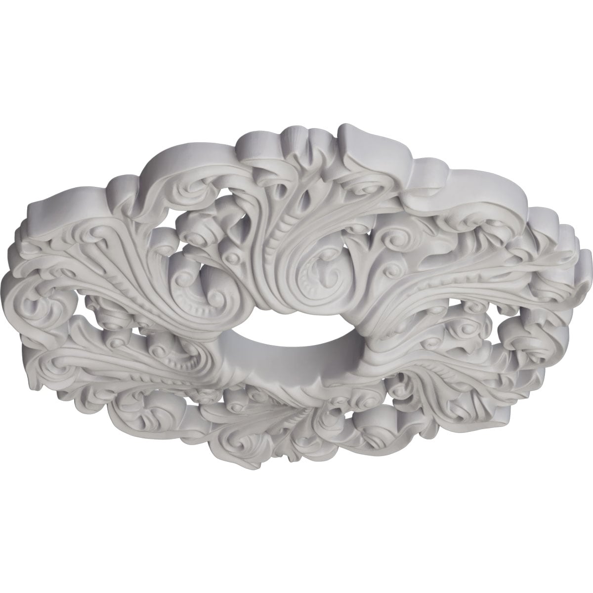 Ekena Millwork CM19ORUWF Ceiling-Medallions - View #2