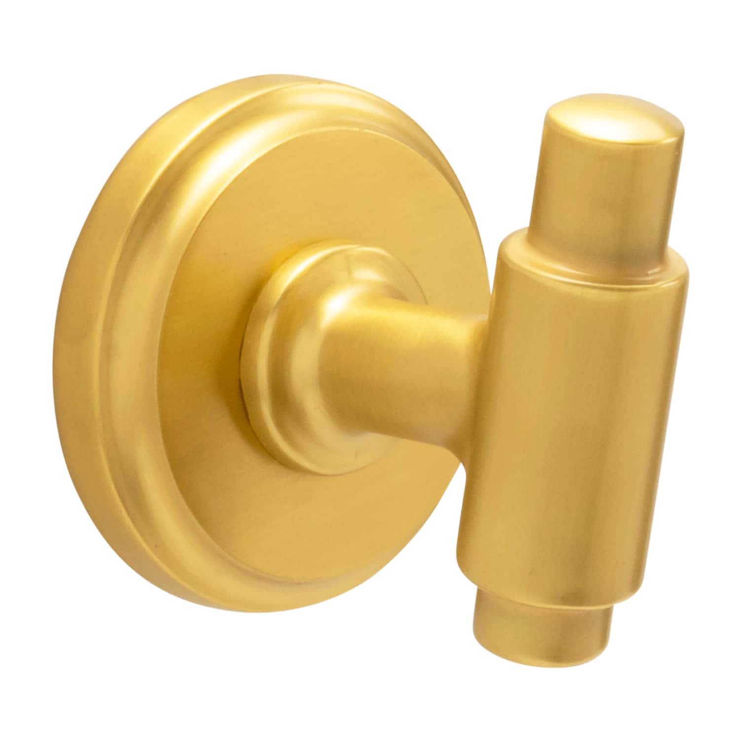 Hickory Hardware H079276-BGB Piper Brushed Golden Brass Single -Hook Wall mount Towel Hook