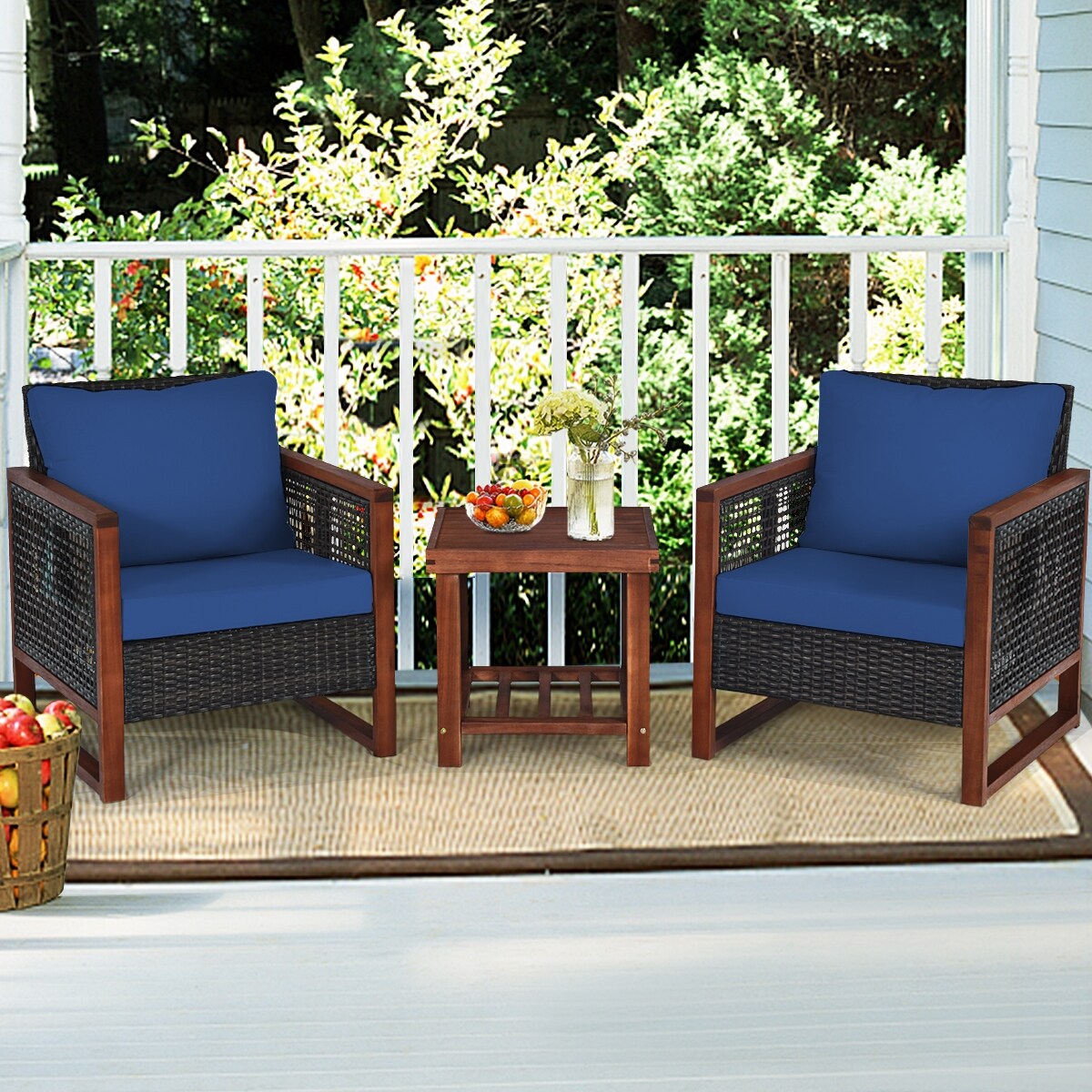 Slickblue D-CO-BL99296WH Patio-Conversation-Sets - View #2