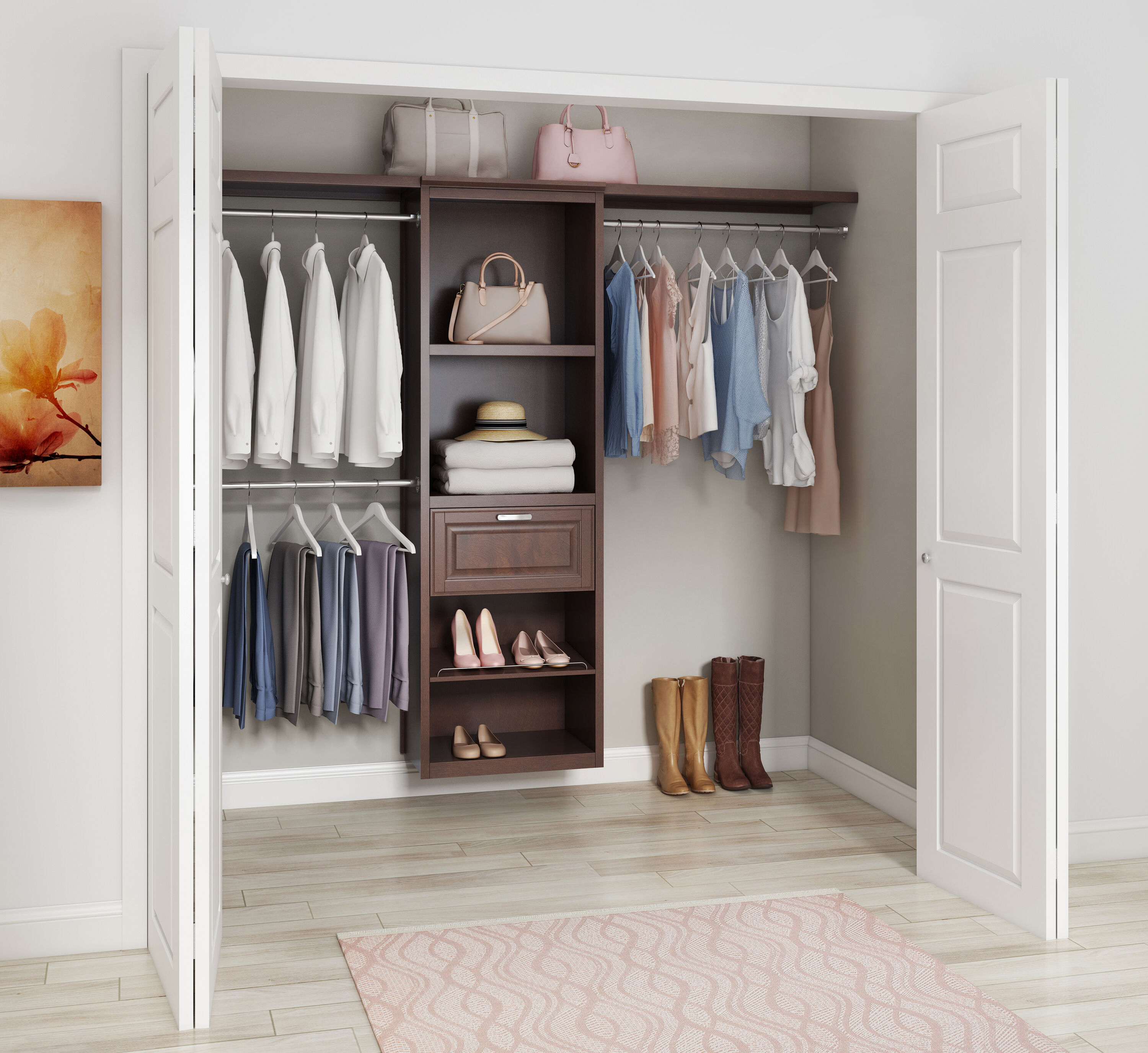 allen + roth Wood Closet Organizers at Lowes.com