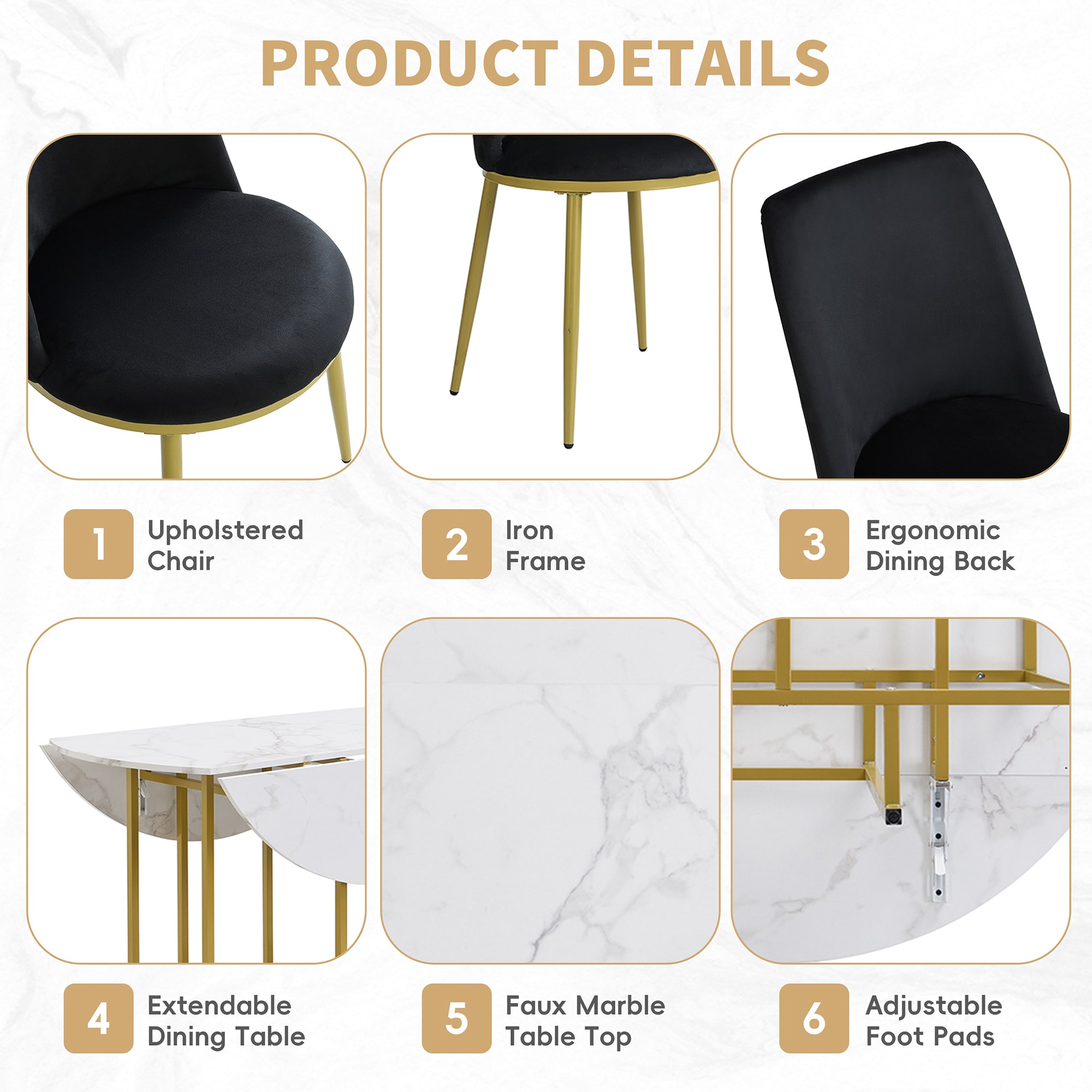 Bybafun YC9900023 Dining-Sets - View #11