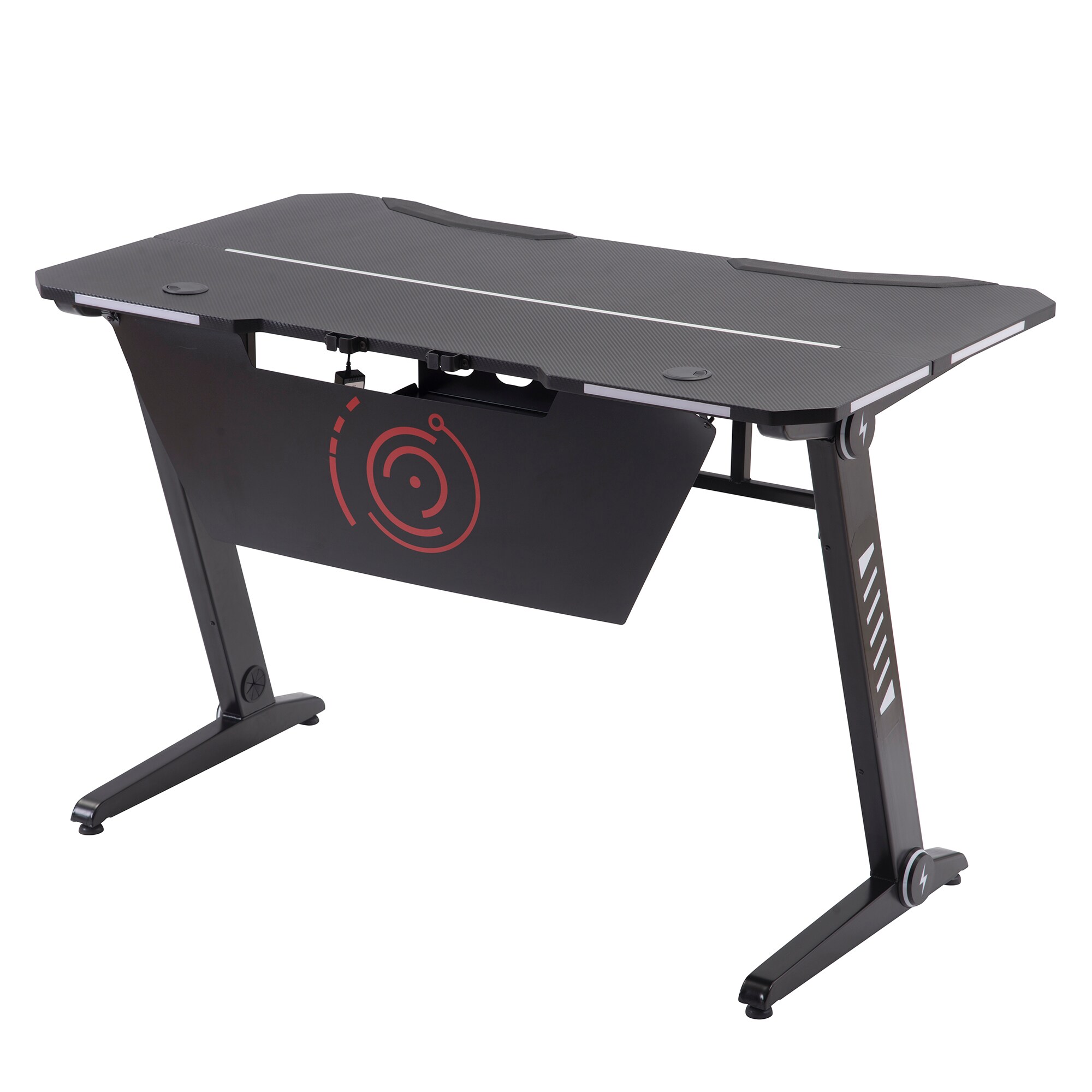 CASAINC SSWF192773BAA Game desk 27.6-in Black Modern/Contemporary Computer Desk