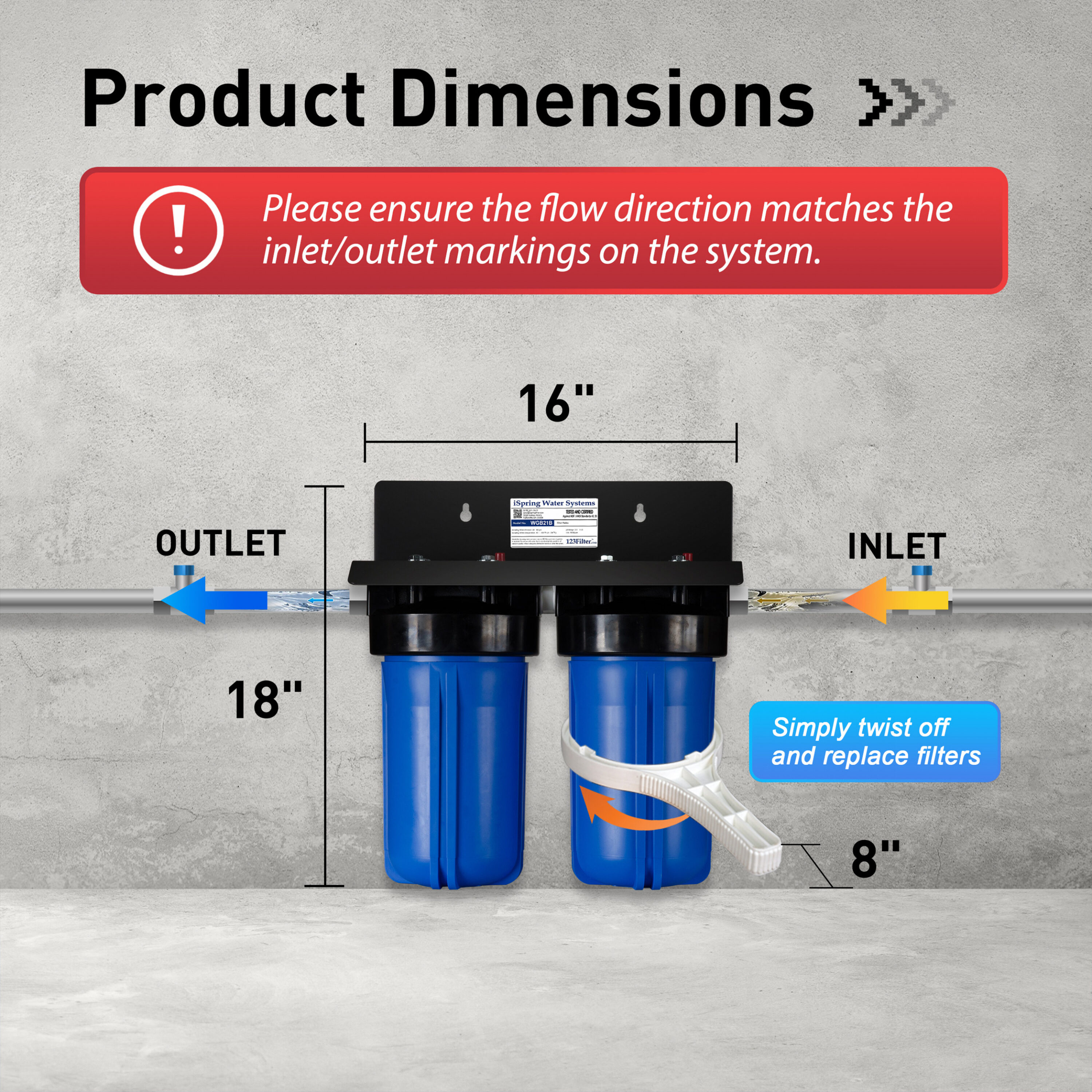 iSpring WGB21B-DS Whole-House-Filtration-Systems - View #4