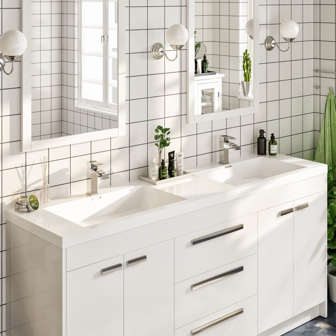 Eviva EVVN1700-8-72WH Bath-Vanity-Combo - View #4